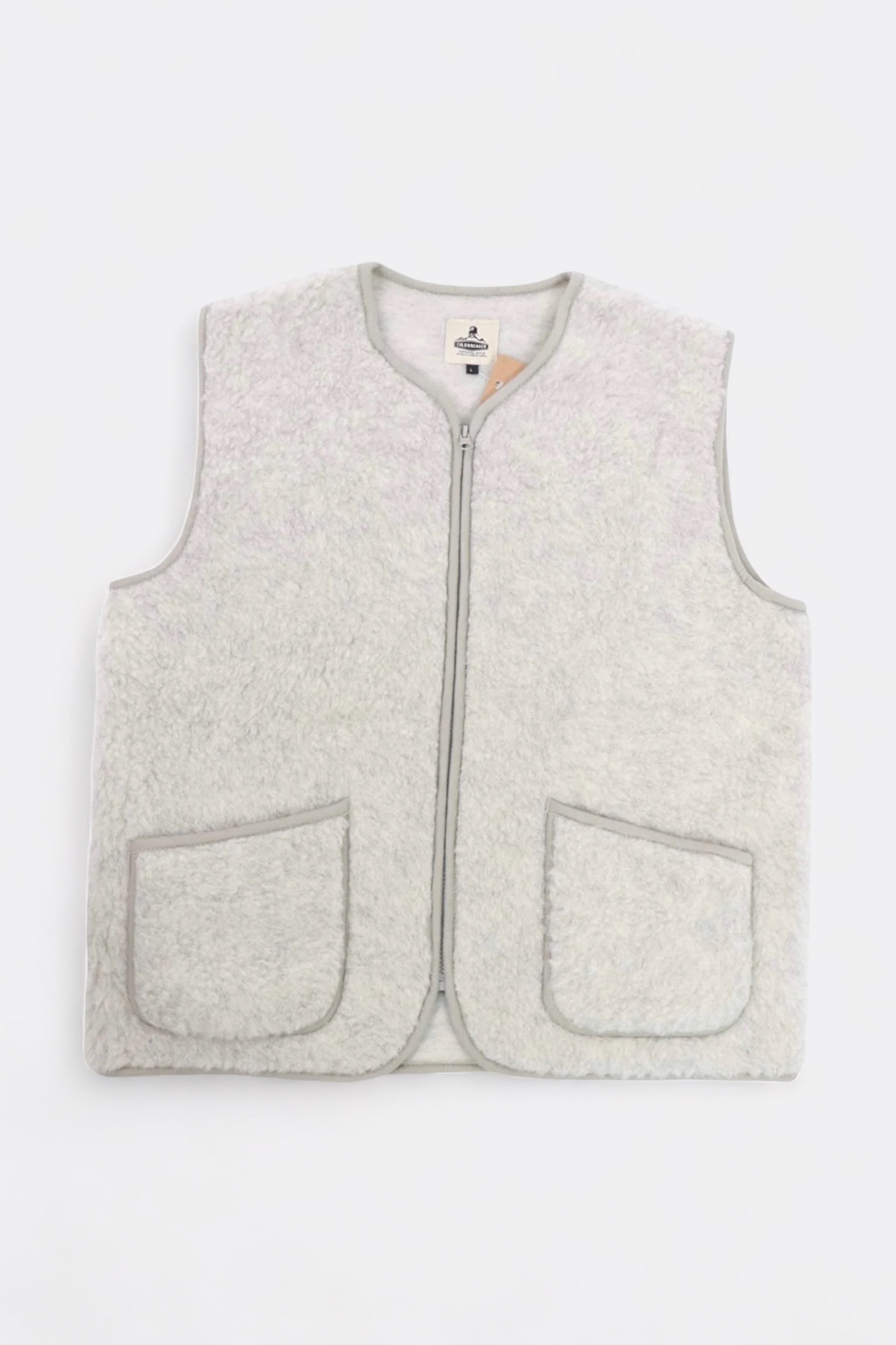 Gilet en Laine Coldbreaker - Pepitco Vest (Light Grey)