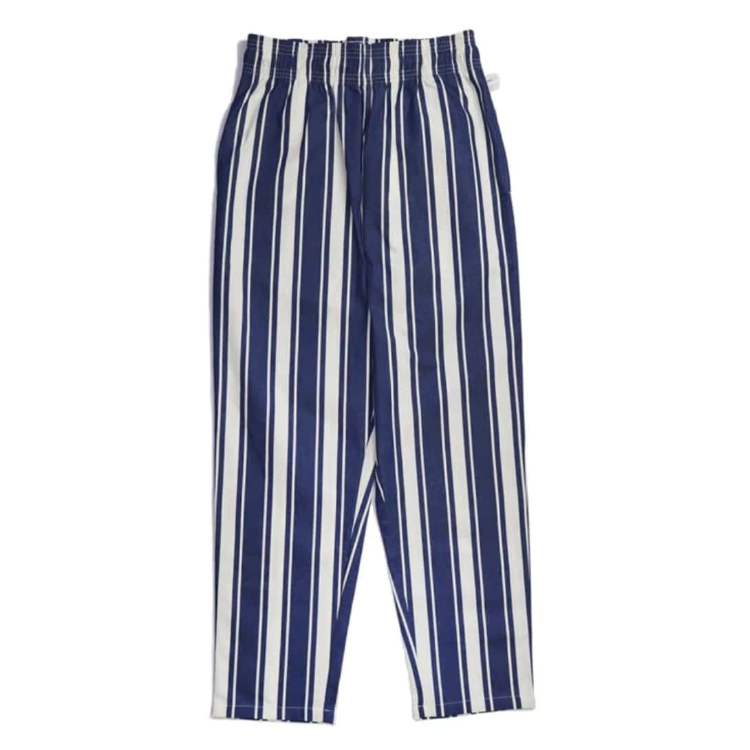 Cookman - Chef Pants Awning Stripe (Navy)