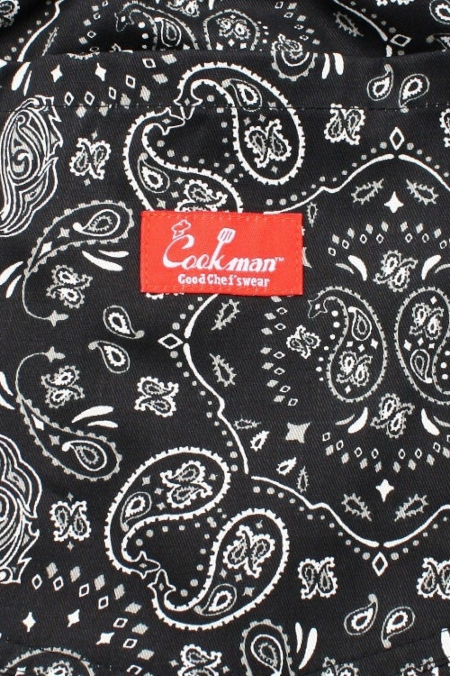 Cookman - Chef Pants Paisley (Black)