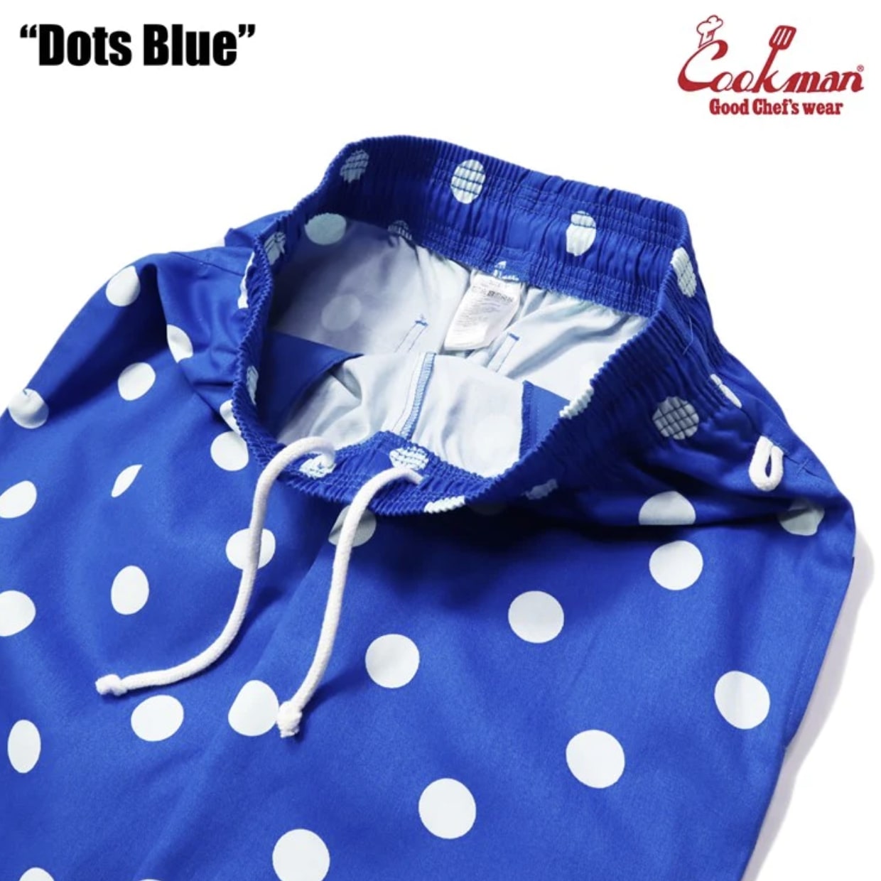 Cookman - Chef Pants Dots (Blue)