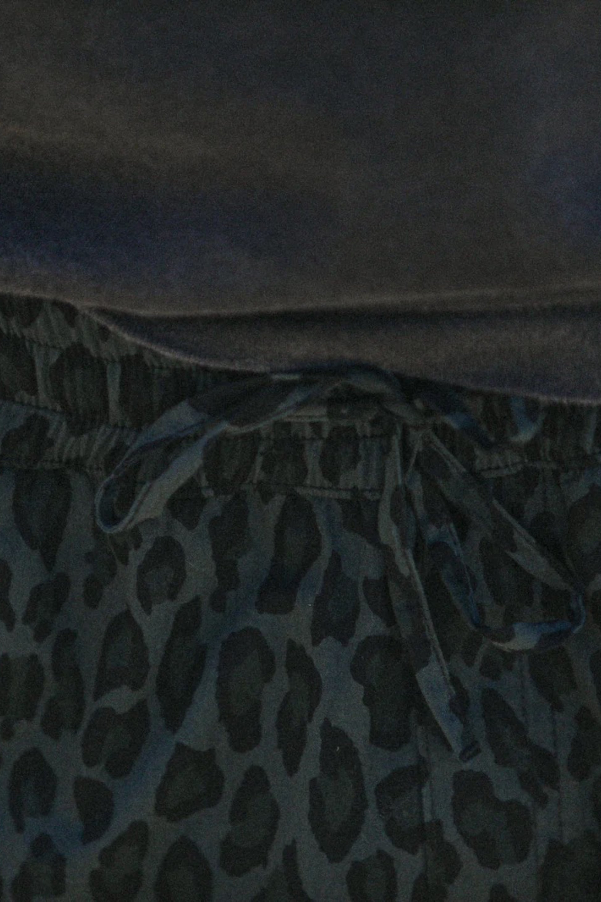 Drapeau Noir Beach Short Léopard Japonais Blue | Short Imprimé Coton Nylon | Edgar Bdx