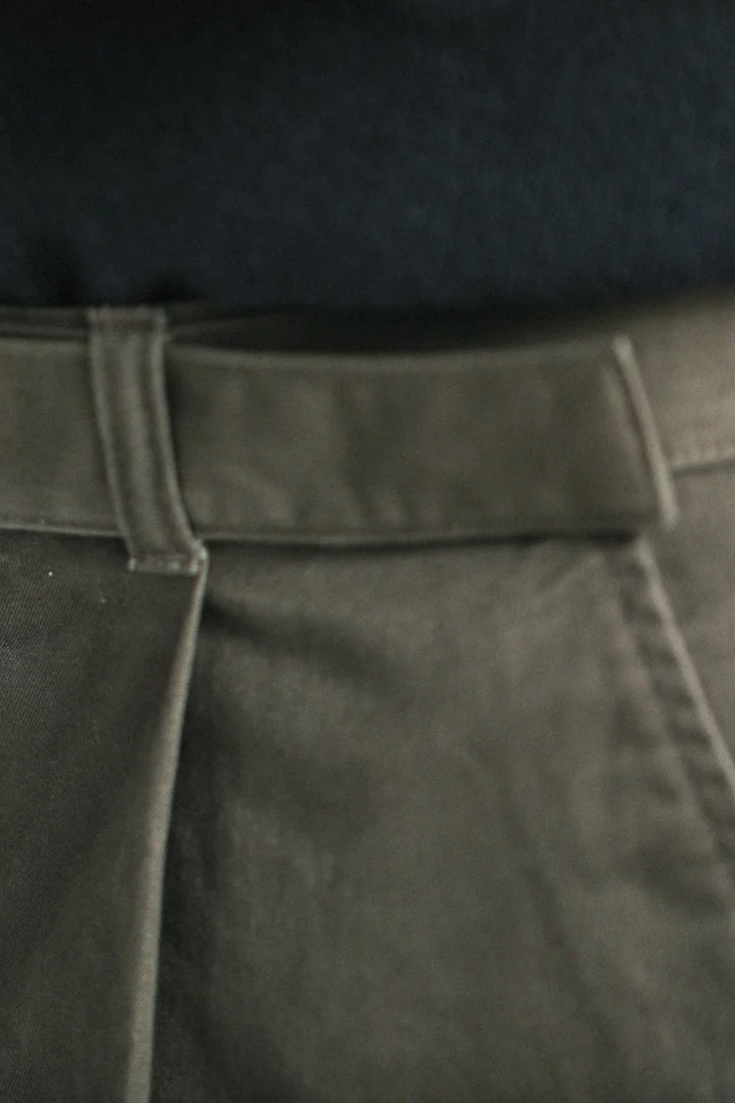 DRAPEAU NOIR Chino Militaire Twill Khaki | Pantalon Coton Premium | Edgar Bdx