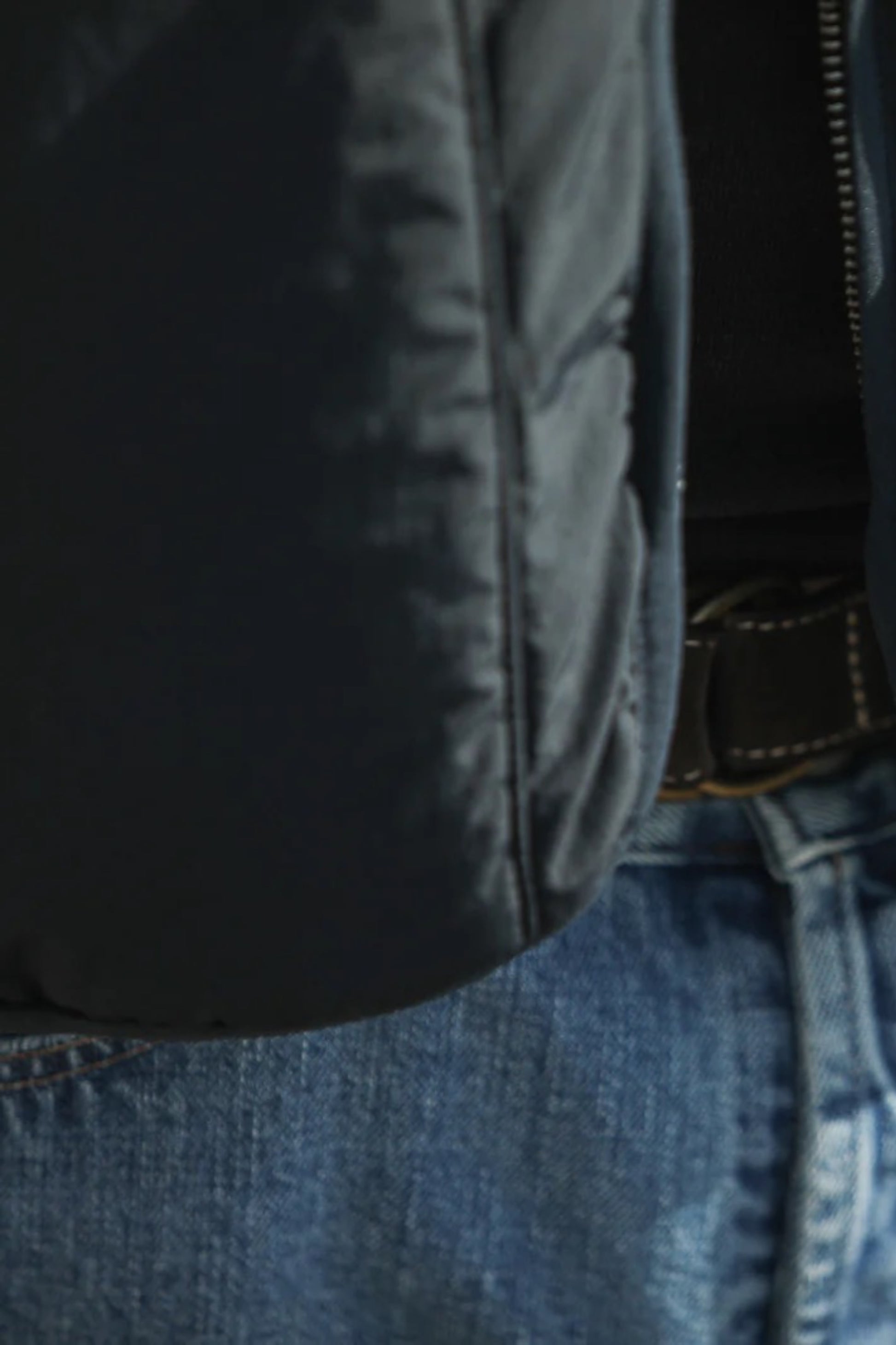 Gilet Drapeau Noir Navy - Gilet Matelassé Primaloft Thermorégulant