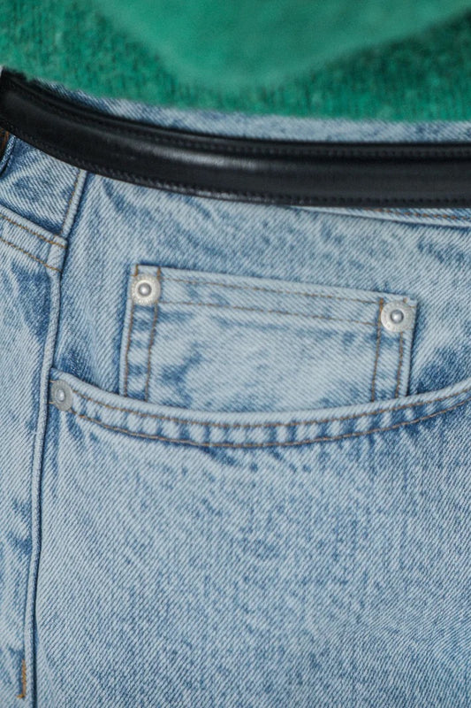 DRAPEAU NOIR Jeans Comfort Fit Selvedge Denim Bleach | Jean Premium | Edgar Bdx