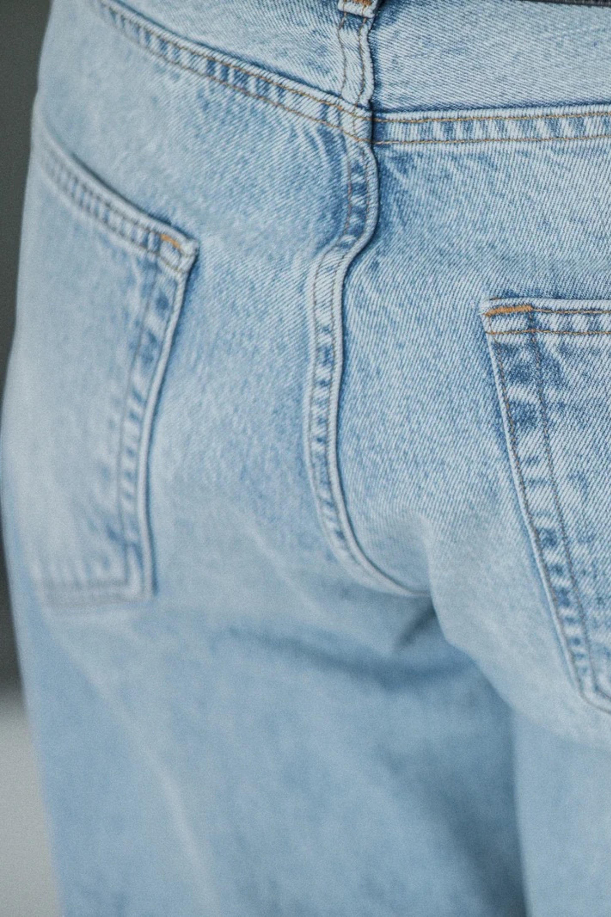DRAPEAU NOIR Jeans Comfort Fit Selvedge Denim Bleach | Jean Premium | Edgar Bdx