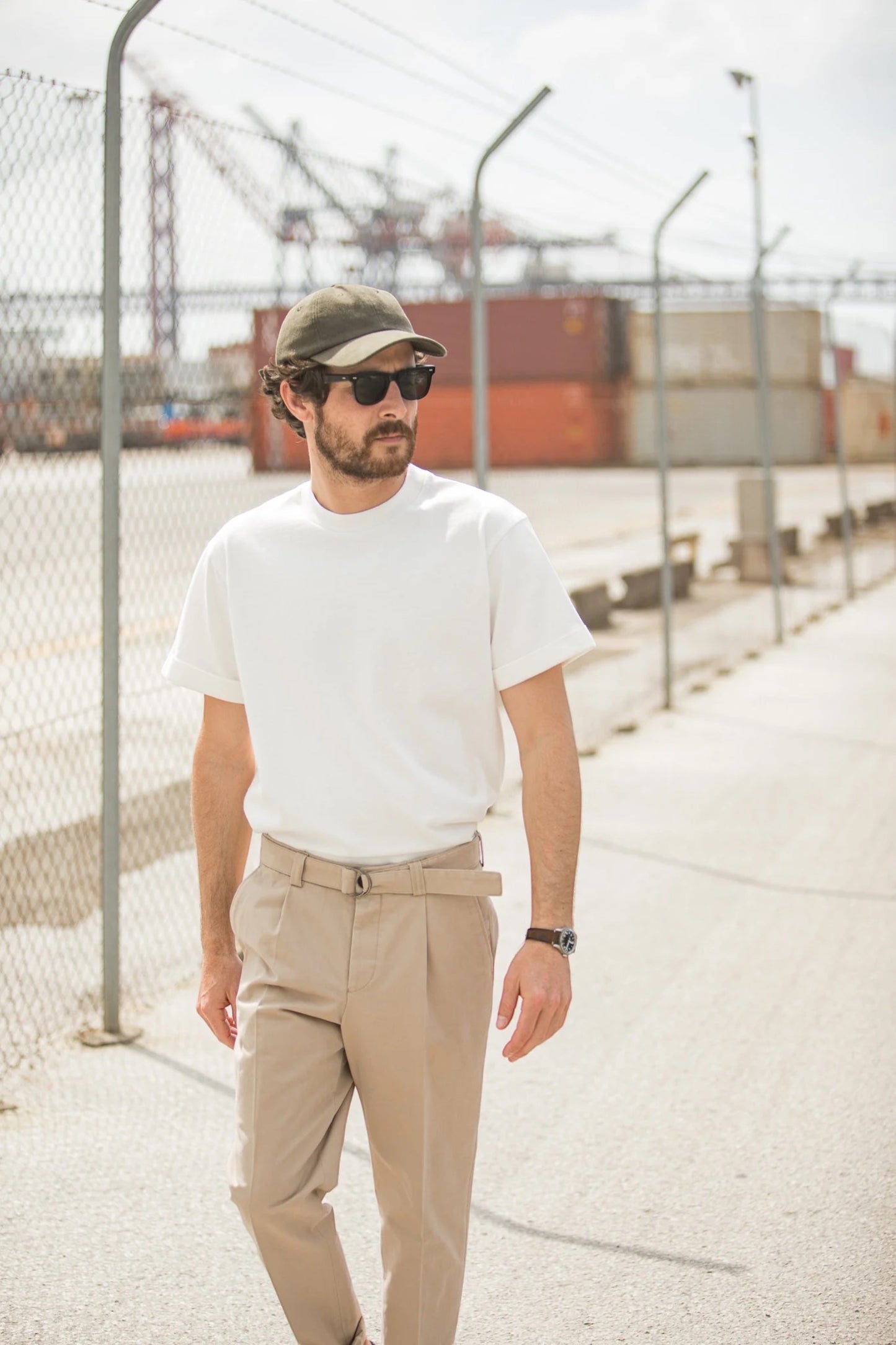 T-shirt Drapeau Noir Creme - Tee-Shirt Confort Coton 240gsm