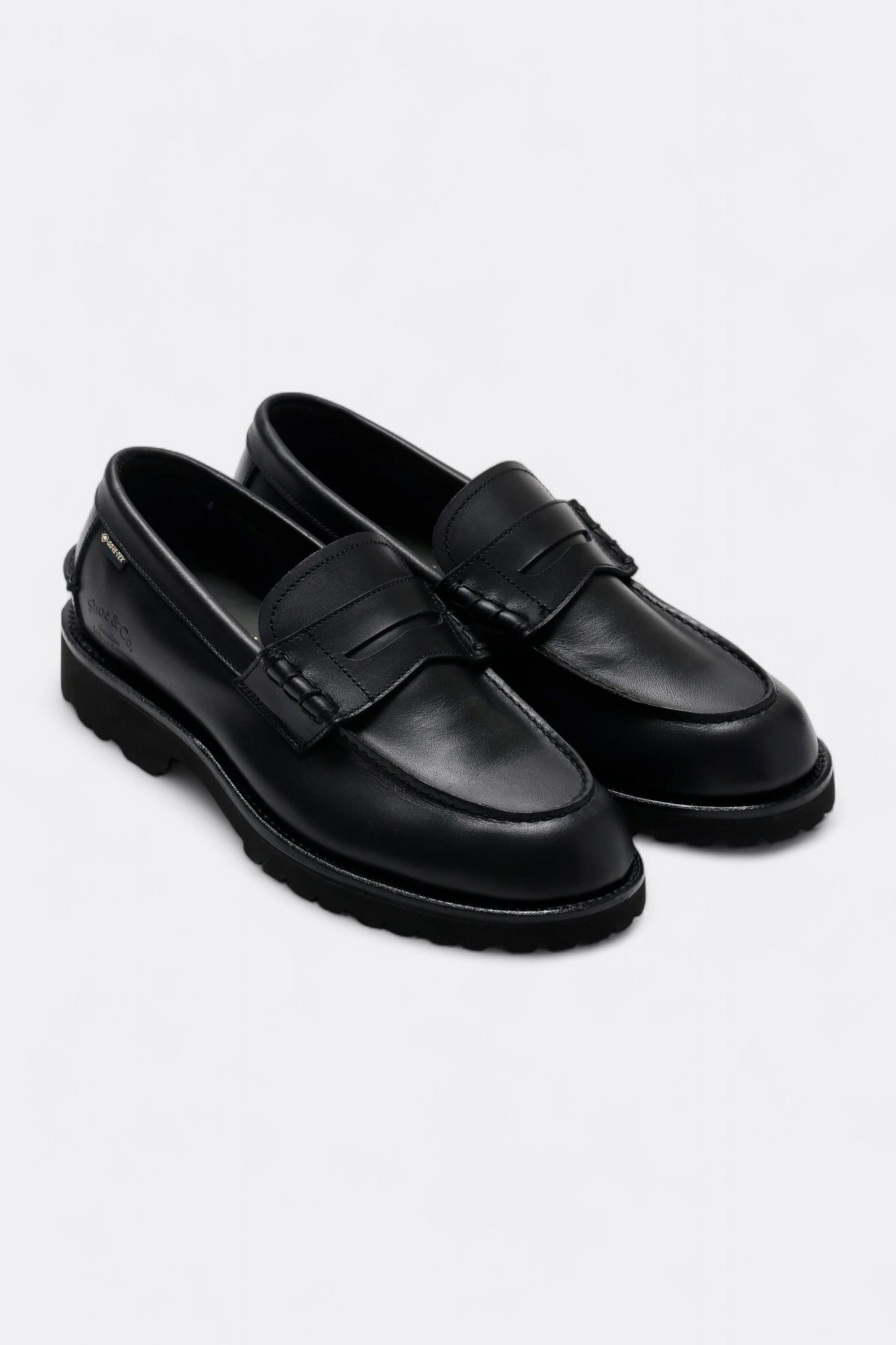 Regal Shoe & Co. Beefroll Loafer GTX Black | GORE-TEX Leather