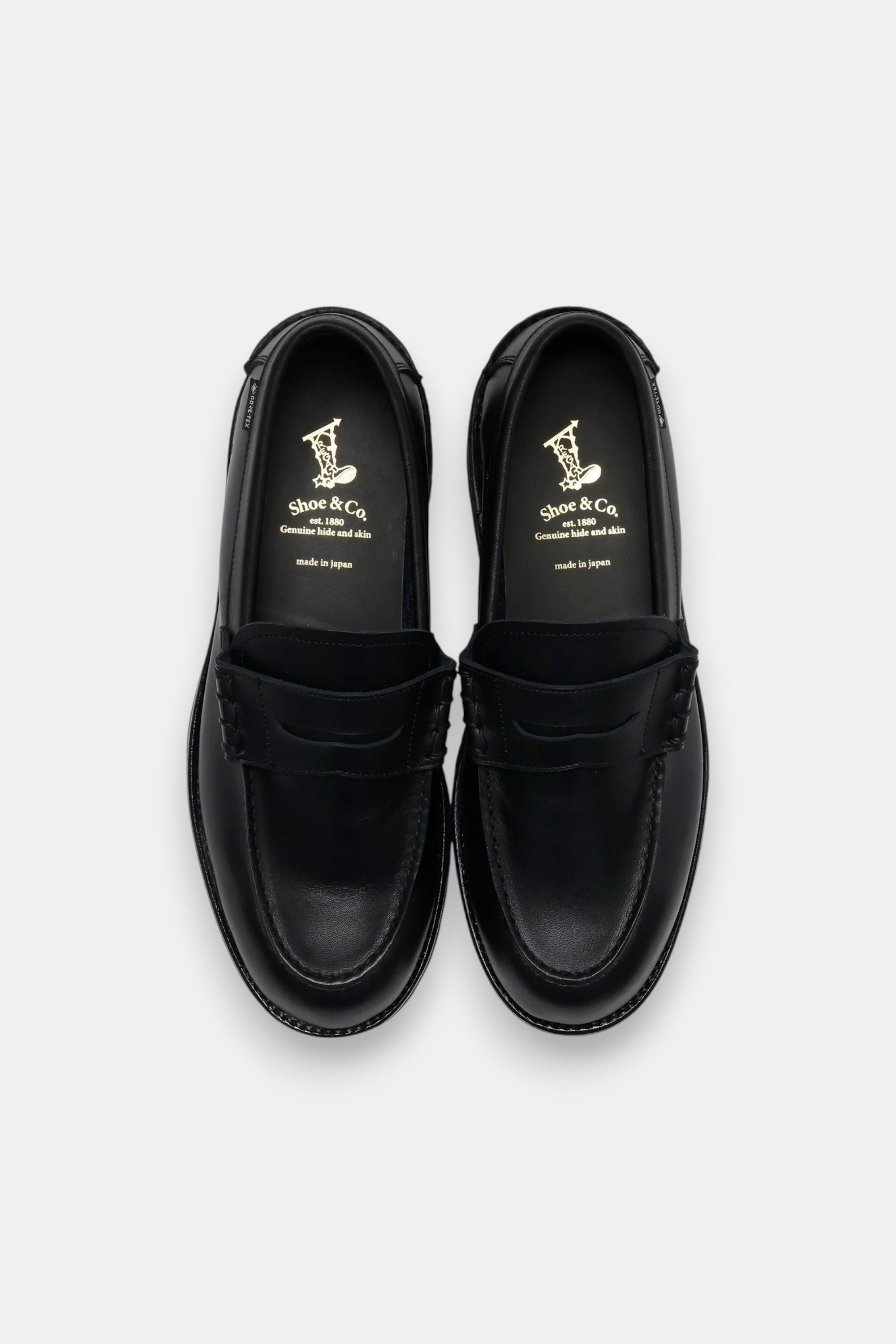 Regal Shoe & Co. Beefroll Loafer GTX Black | GORE-TEX Leather