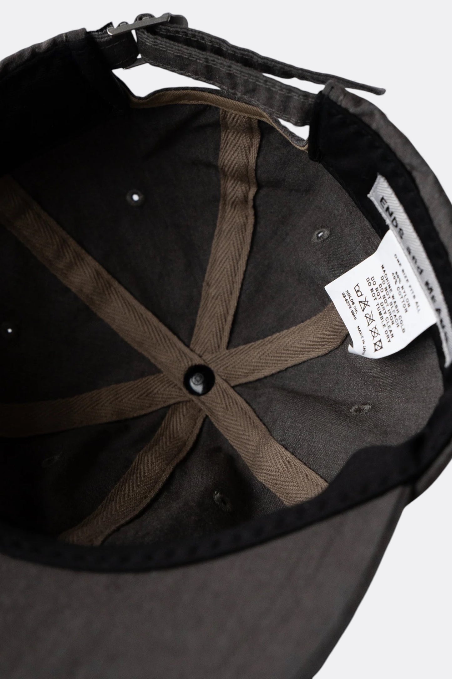 Ends And Means - 6 Panels Cap (2 Beige)