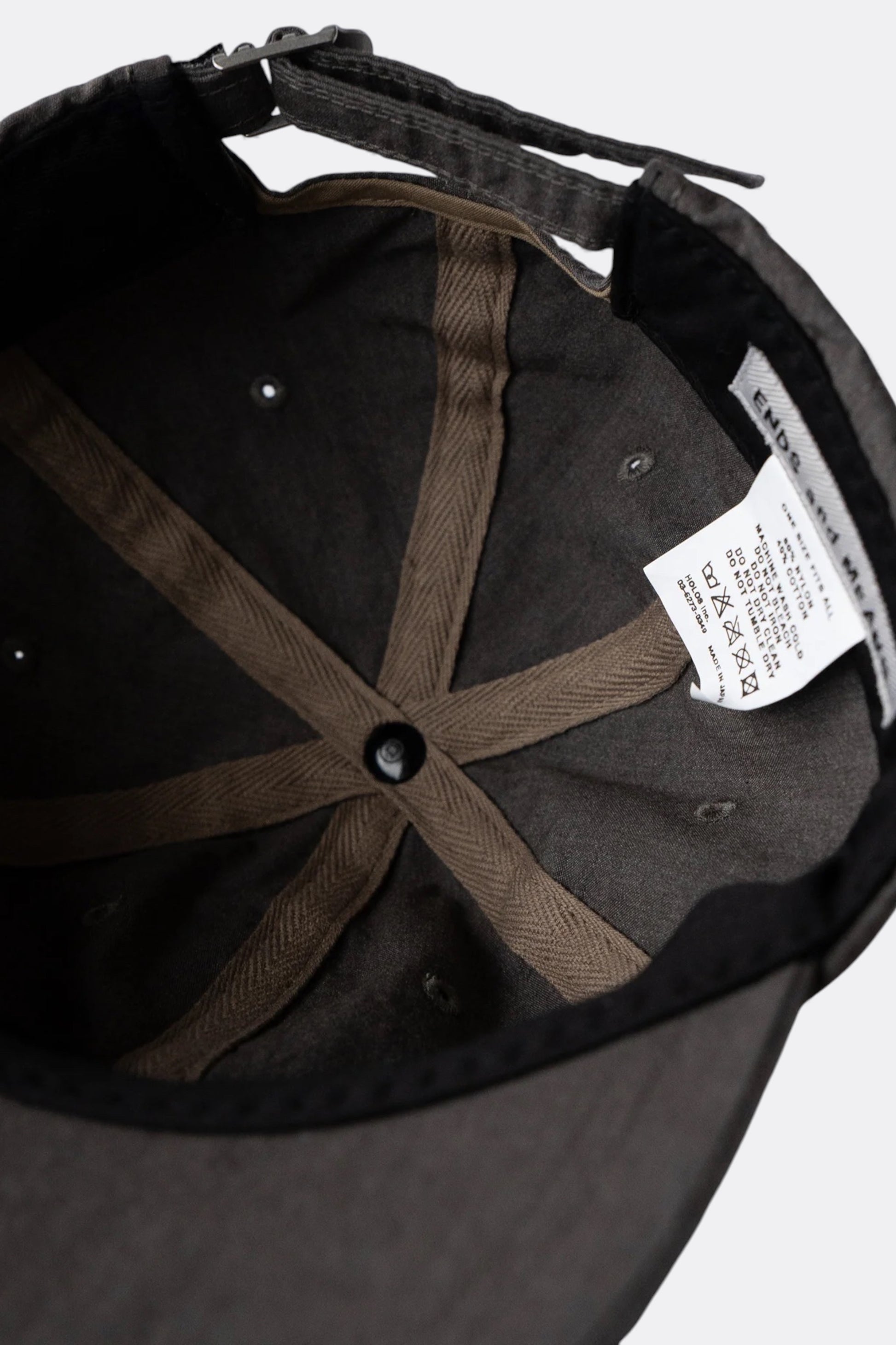 Ends And Means - 6 Panels Cap (Fudge)