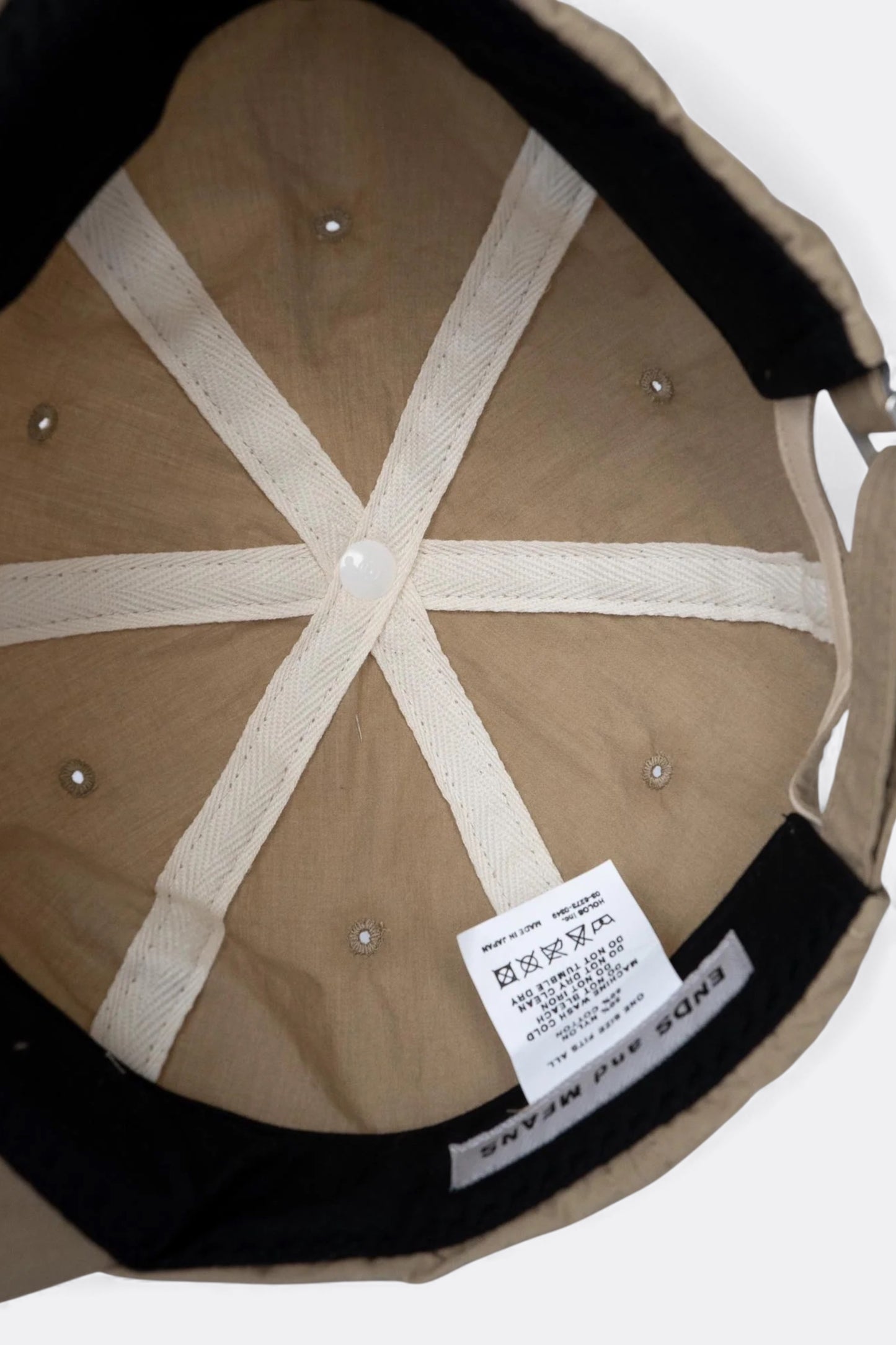 Ends And Means - 6 Panels Cap (1 Gray)