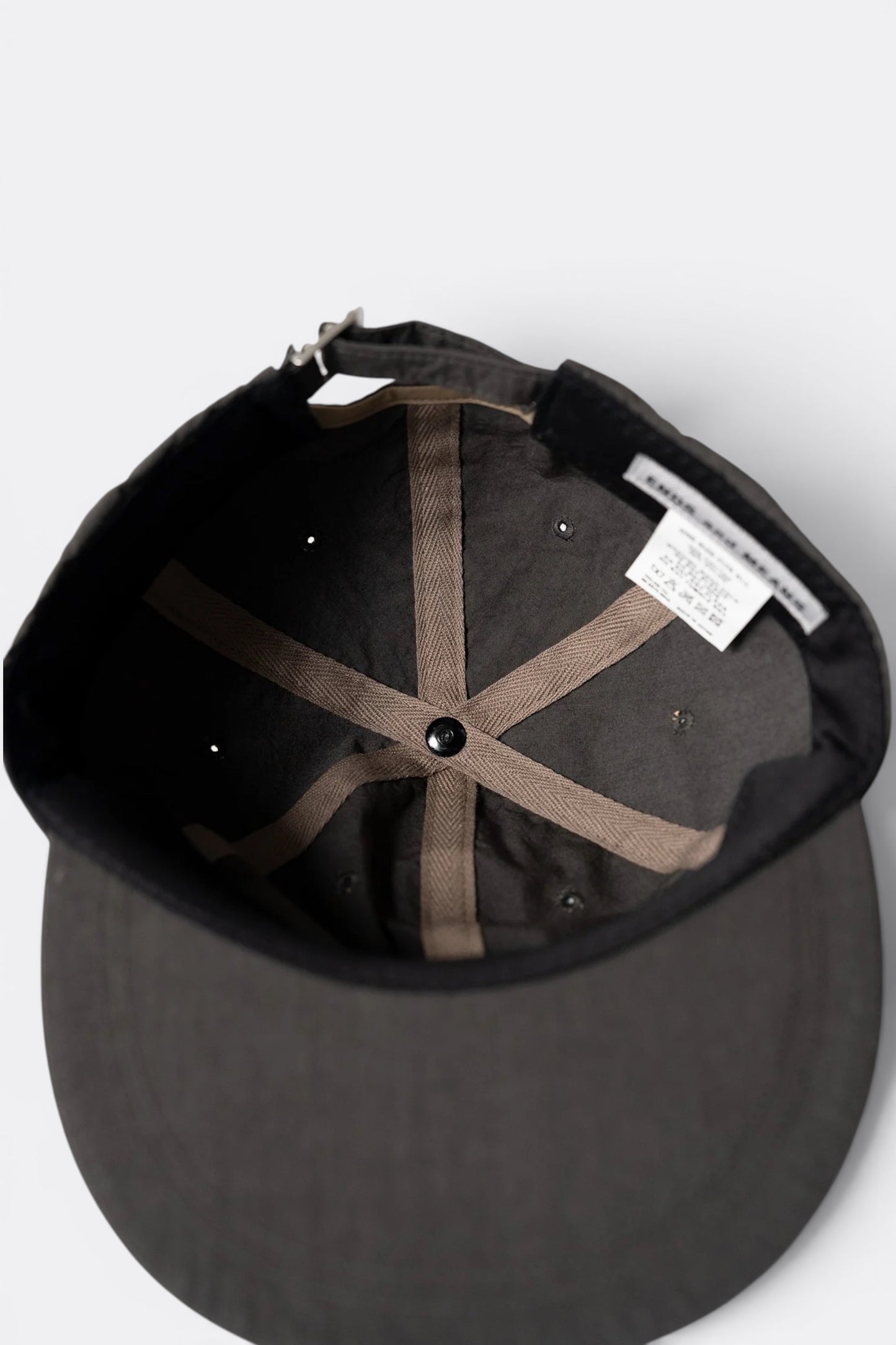 Ends And Means 6 Panels Cap Grey Purple | Casquette Coton Nylon Made in Japan | Edgar Bdx