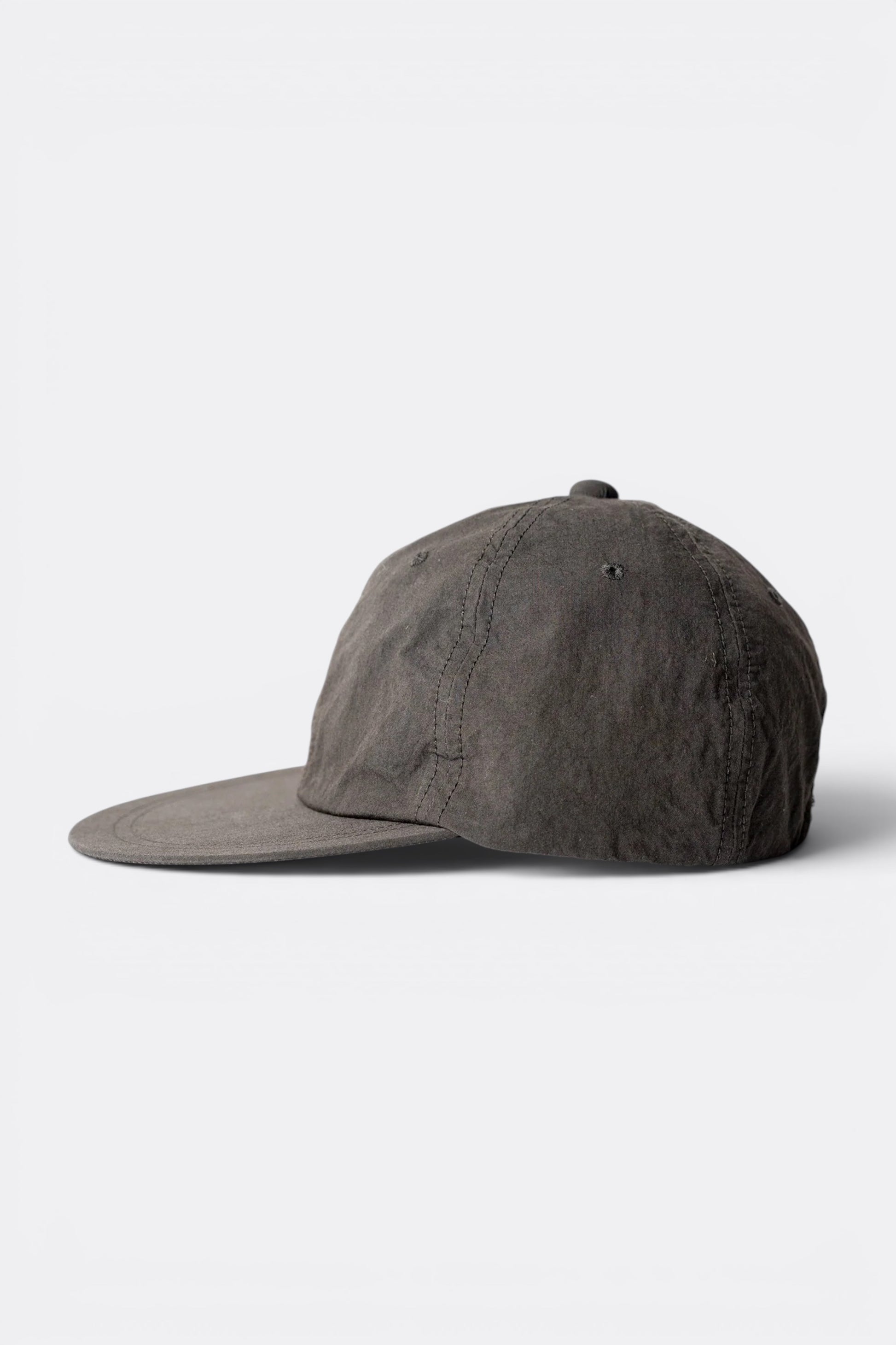 Ends And Means 6 Panels Cap Grey Purple | Casquette Coton Nylon Made in Japan | Edgar Bdx