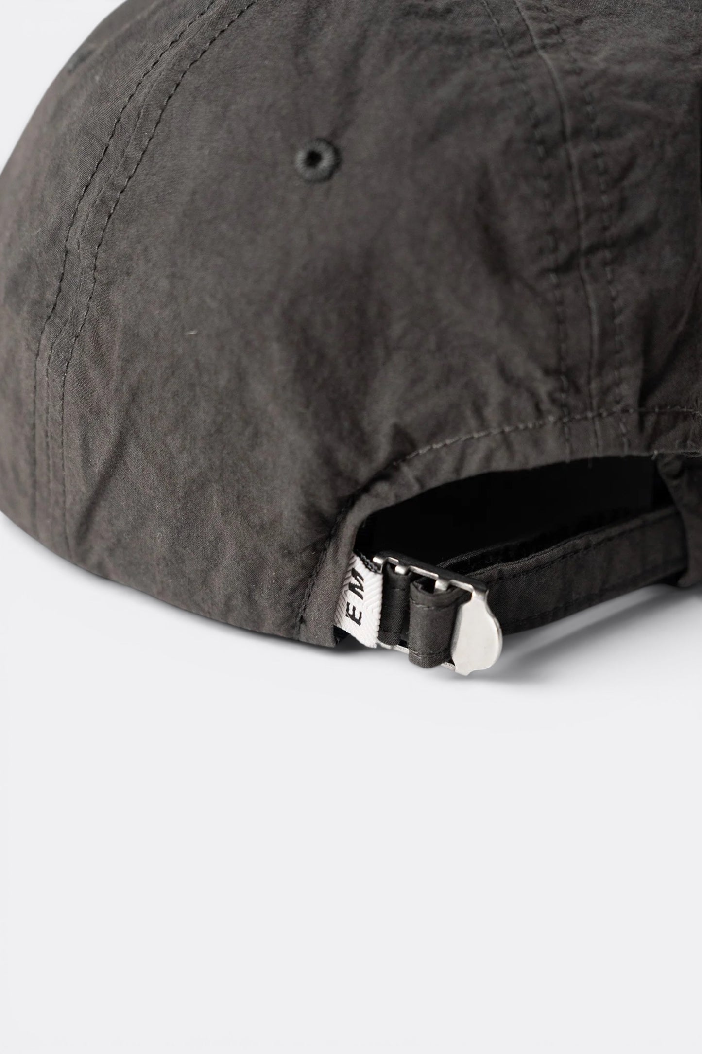 Ends And Means 6 Panels Cap Grey Purple | Casquette Coton Nylon Made in Japan | Edgar Bdx