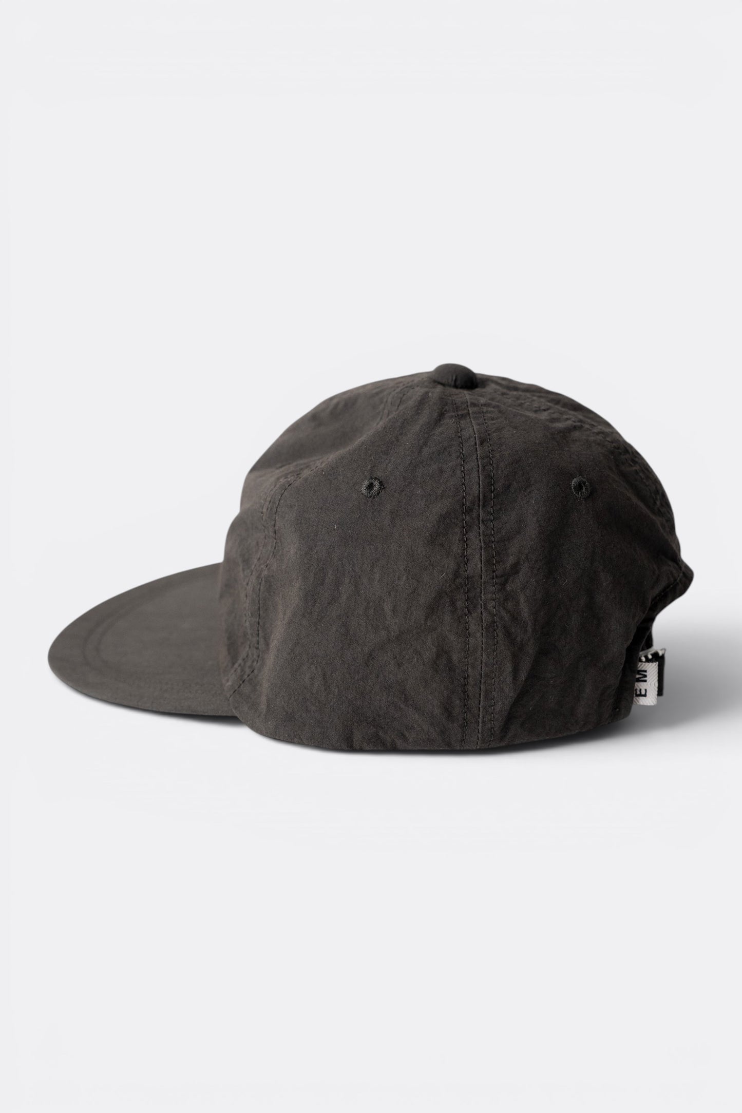 Ends And Means 6 Panels Cap White | Casquette Coton Nylon Made in Japan | Edgar Bdx