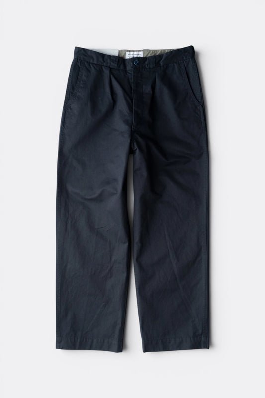 Ends And Means Army Chino Dark Navy | Pantalon Twill Coton Polyester Made in Japan | Edgar Bdx