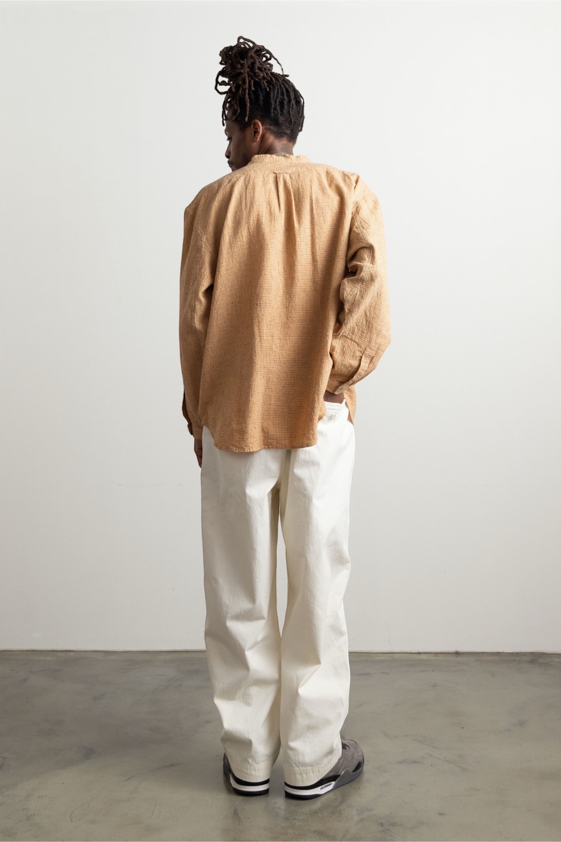 Ends And Means Army Chino Ivory | Pantalon Twill Coton Polyester Made in Japan | Edgar Bdx