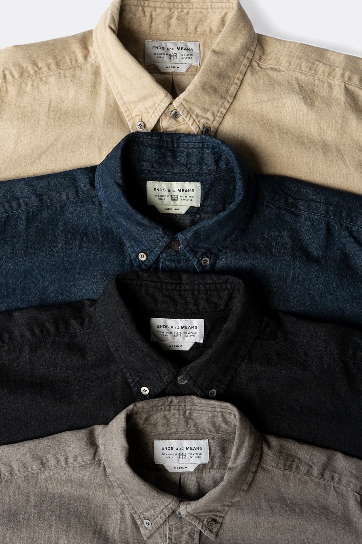Ends And Means - B.D Shirt (Indigo)