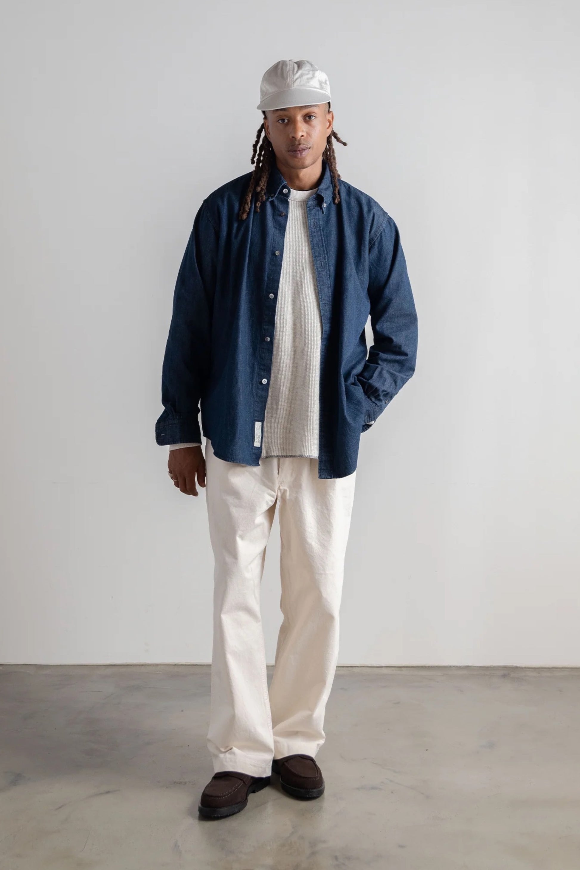 Ends And Means - B.D Shirt (Indigo)