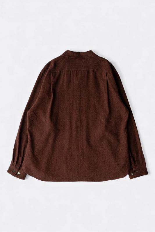 Ends And Means - Carlo Shirt (Brick Brown)