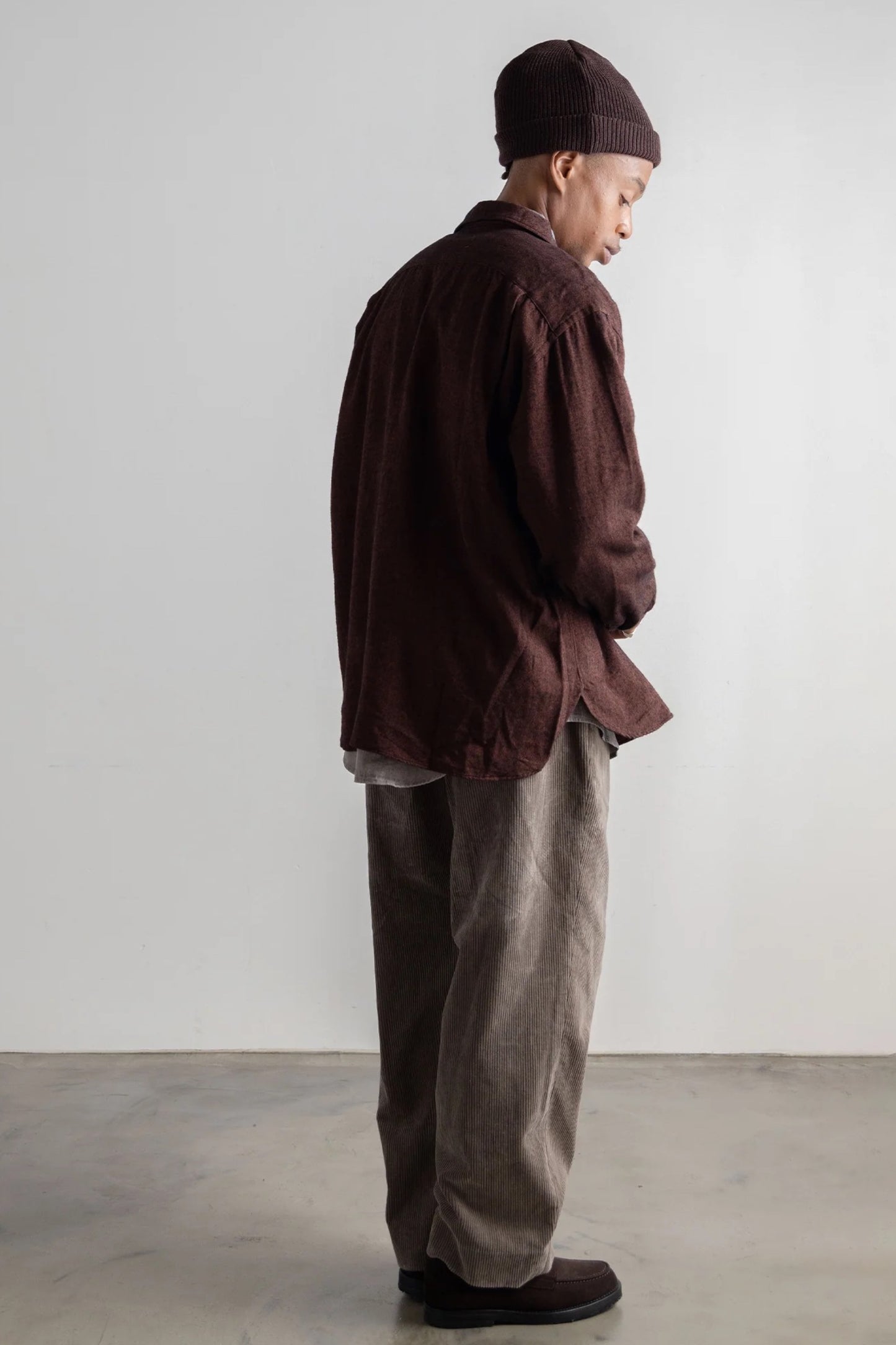 Ends And Means - Carlo Shirt (Brick Brown)