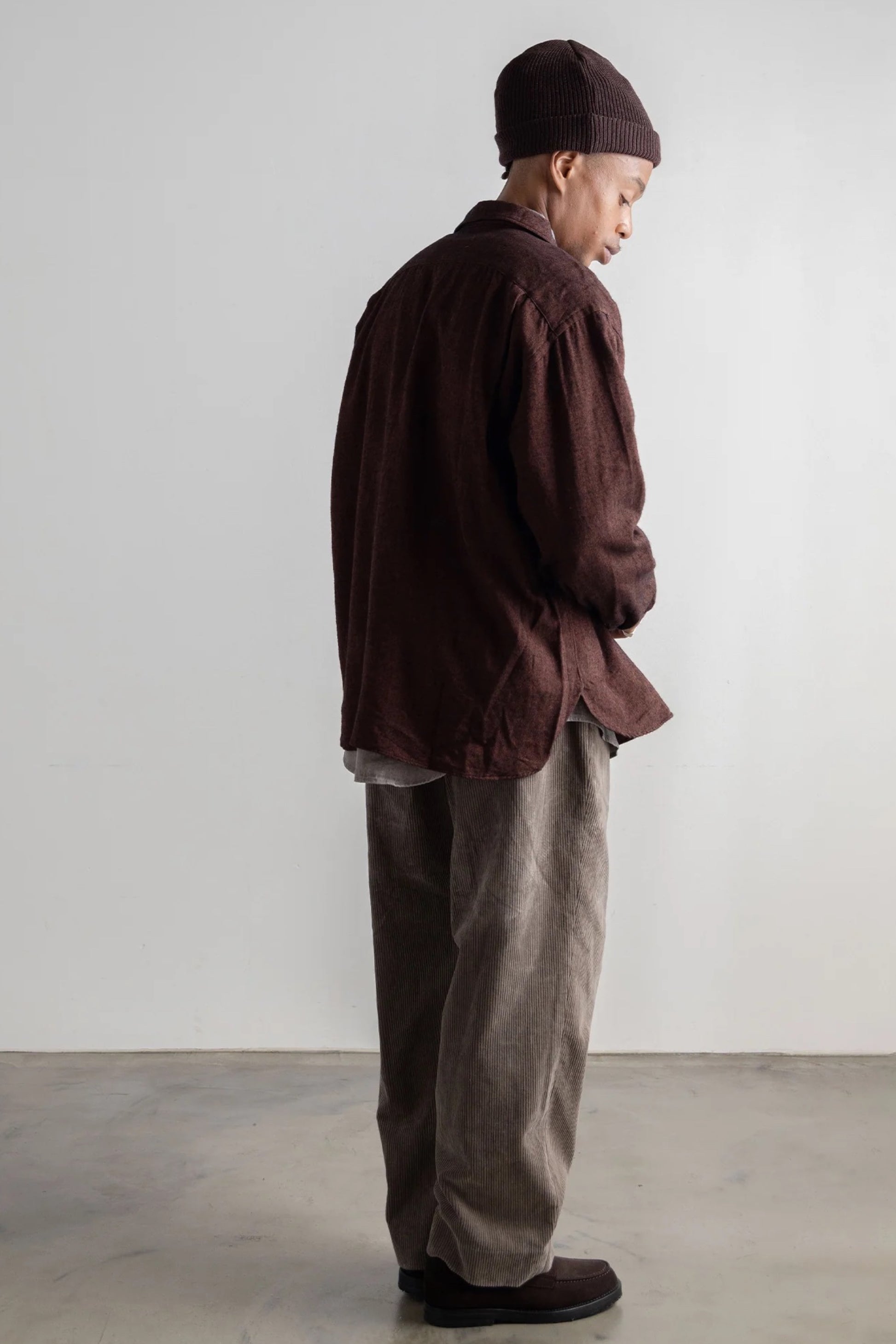 Ends And Means - Carlo Shirt (Brick Brown)