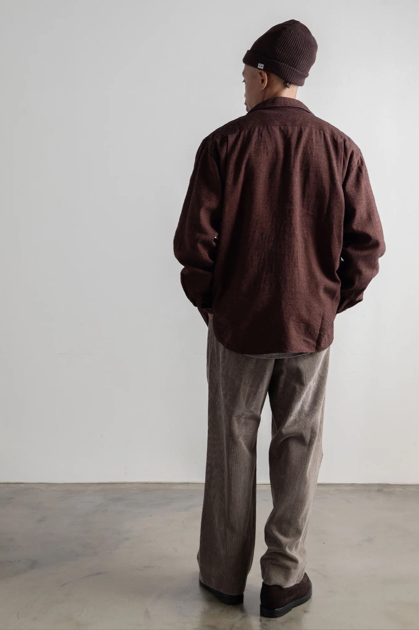 Ends And Means - Carlo Shirt (Brick Brown)