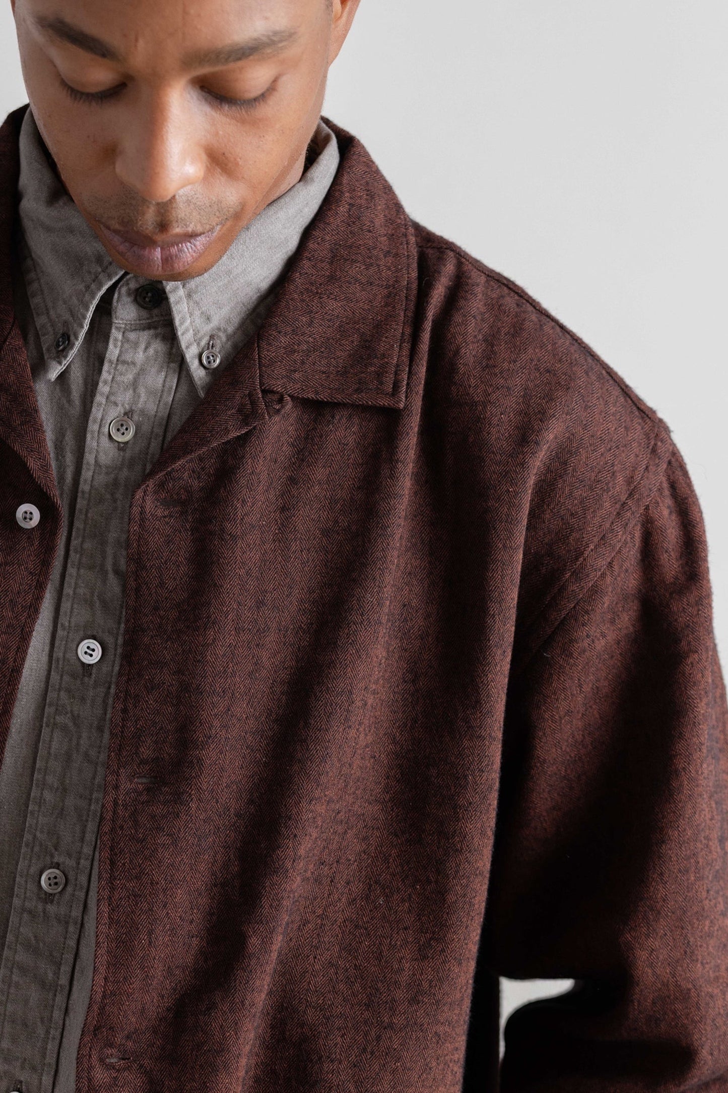 Ends And Means - Carlo Shirt (Brick Brown)