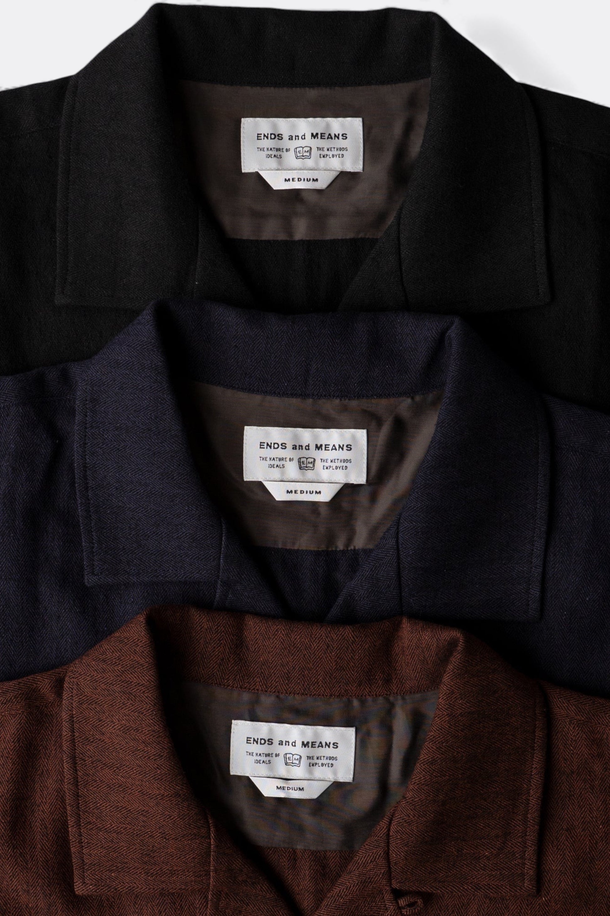 Ends And Means - Carlo Shirt (Brick Brown)