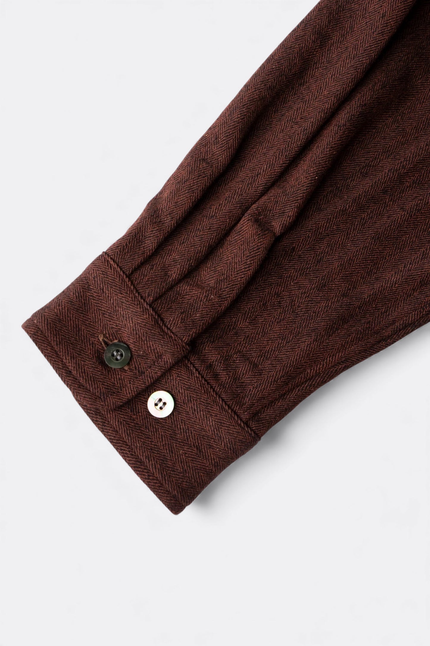 Ends And Means - Carlo Shirt (Brick Brown)