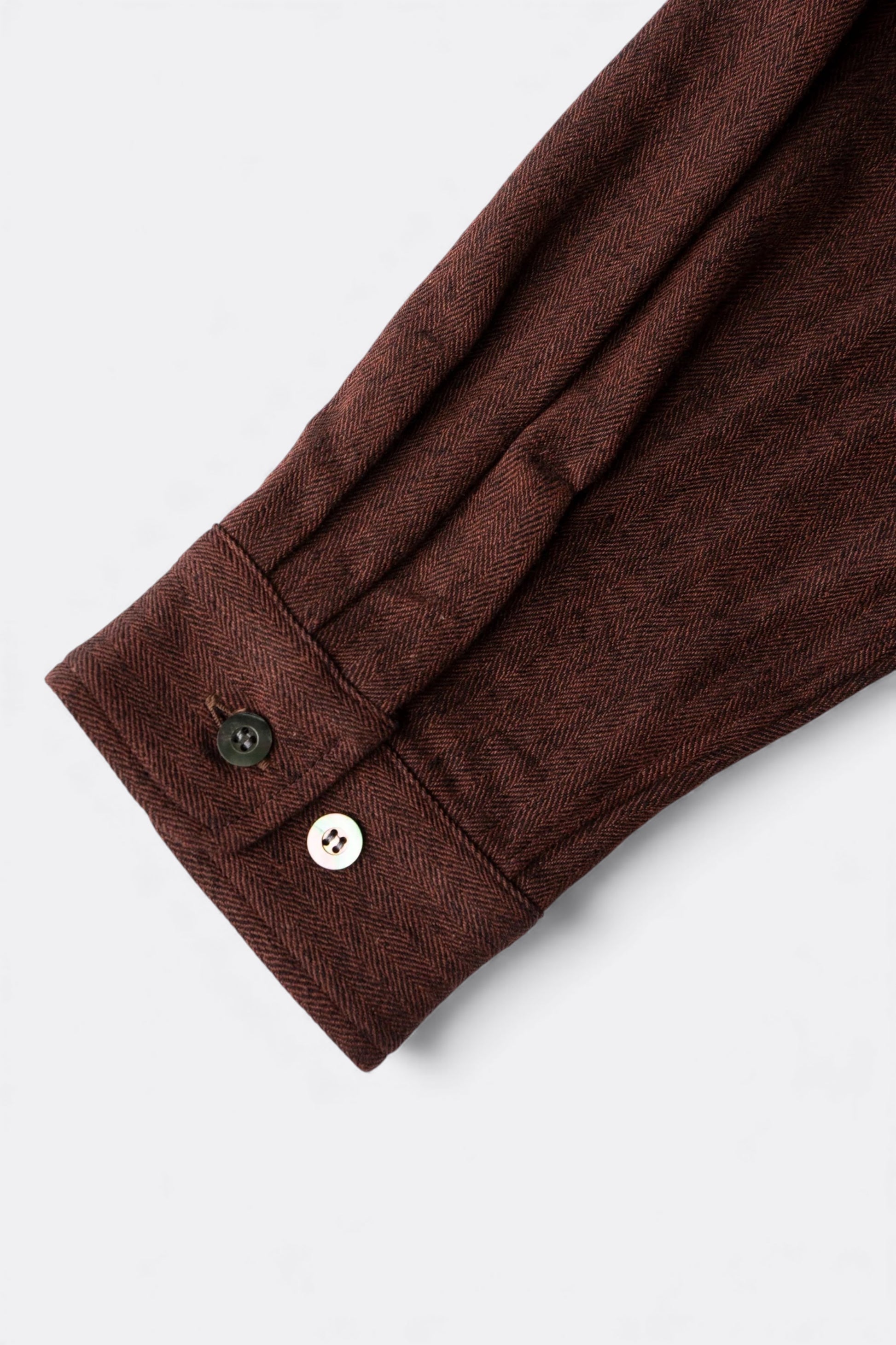 Ends And Means - Carlo Shirt (Brick Brown)