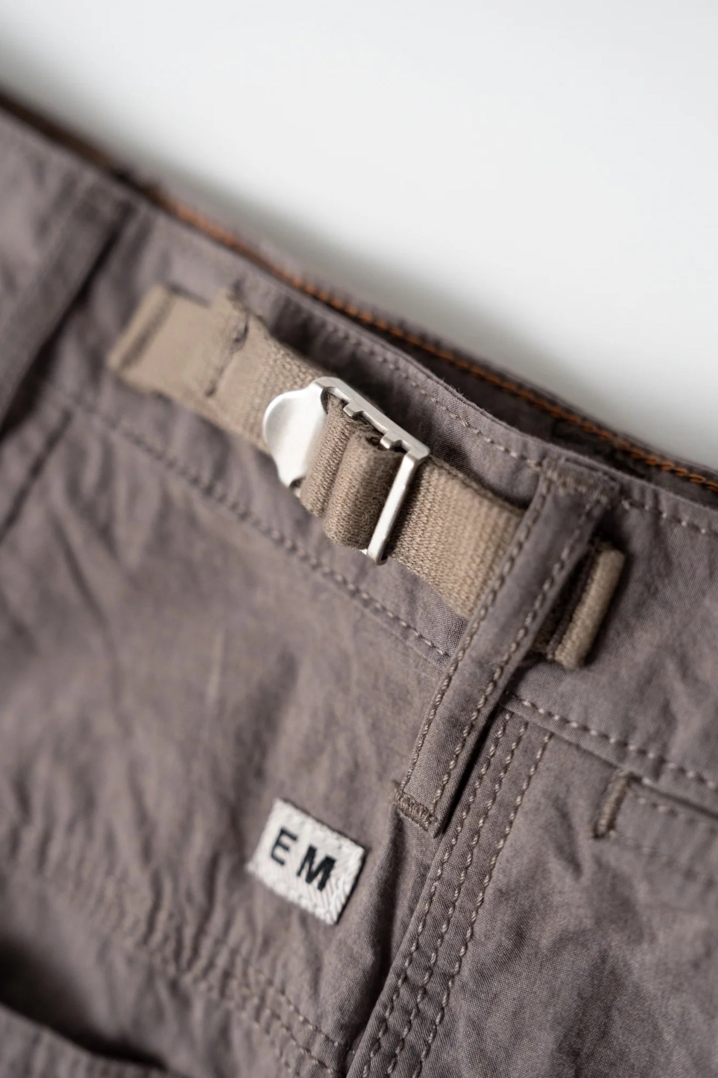 Ends And Means Double Knee Painter Pant Grey Purple | Pantalon Coton Nylon Made in Japan | Edgar Bdx