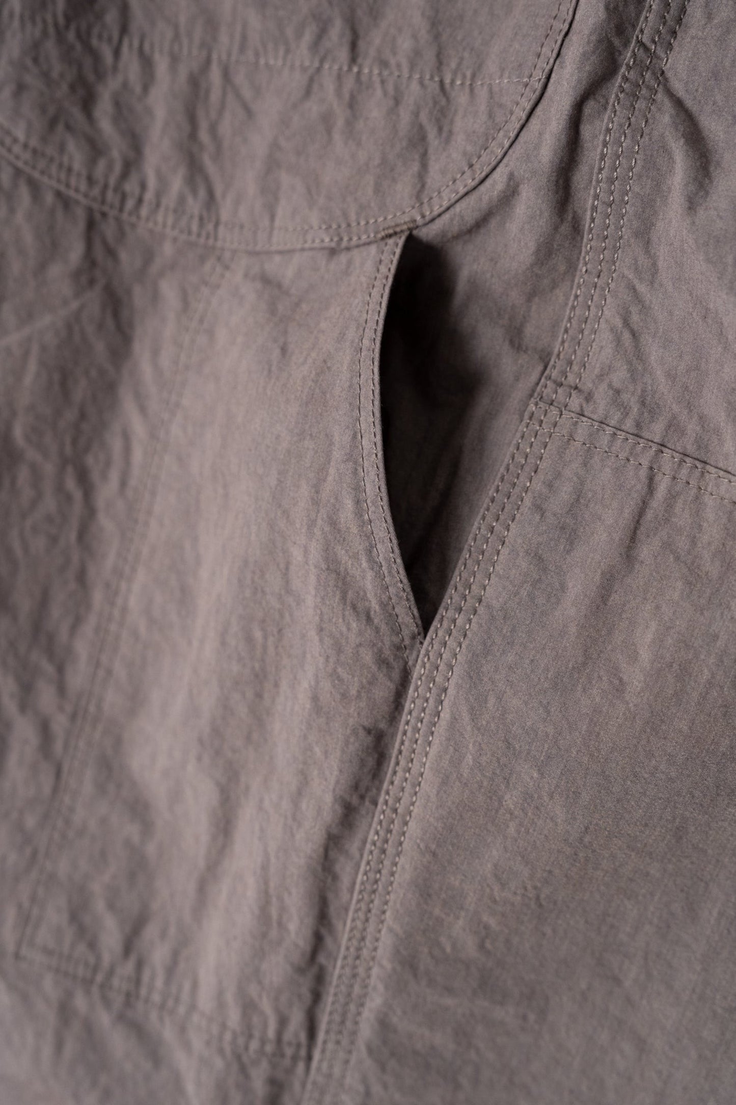 Ends And Means Double Knee Painter Pant Grey Purple | Pantalon Coton Nylon Made in Japan | Edgar Bdx