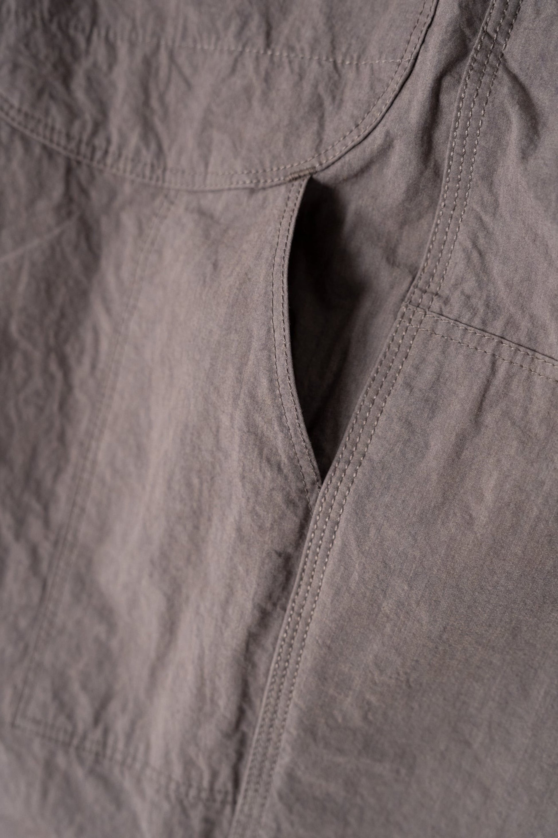 Ends And Means Double Knee Painter Pant Grey Purple | Pantalon Coton Nylon Made in Japan | Edgar Bdx