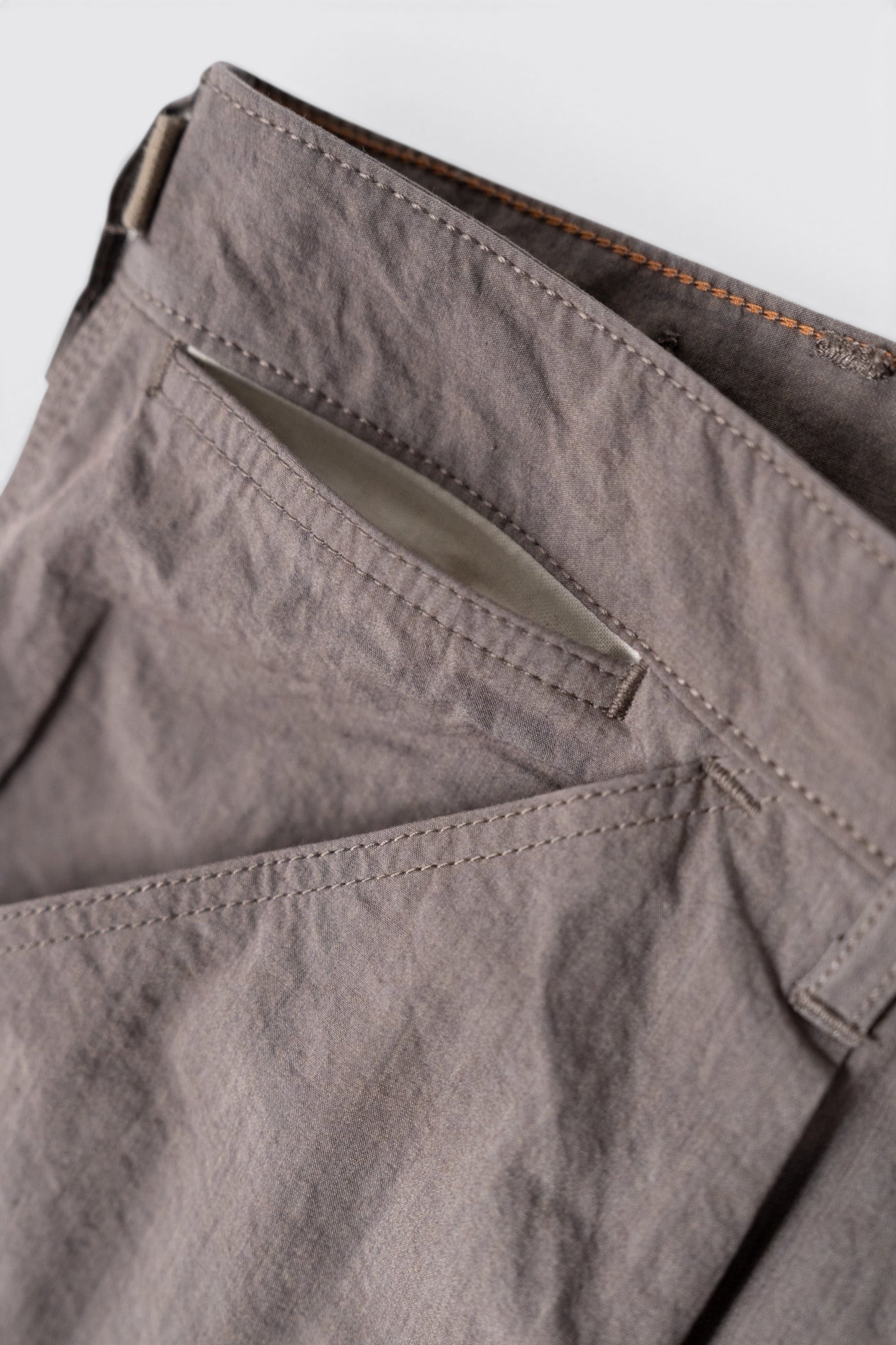 Ends And Means Double Knee Painter Pant Grey Purple | Pantalon Coton Nylon Made in Japan | Edgar Bdx