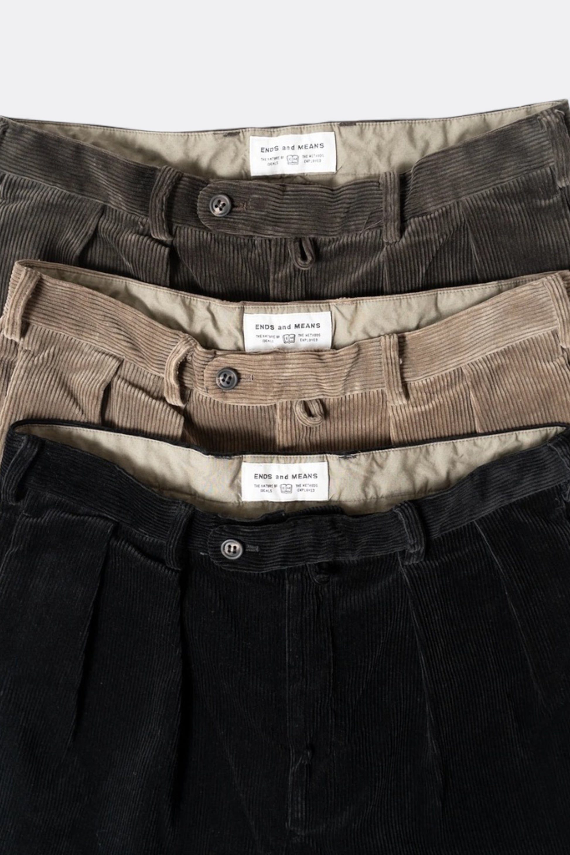 Ends And Means - Grandpa 2pac Trousers (Black) 