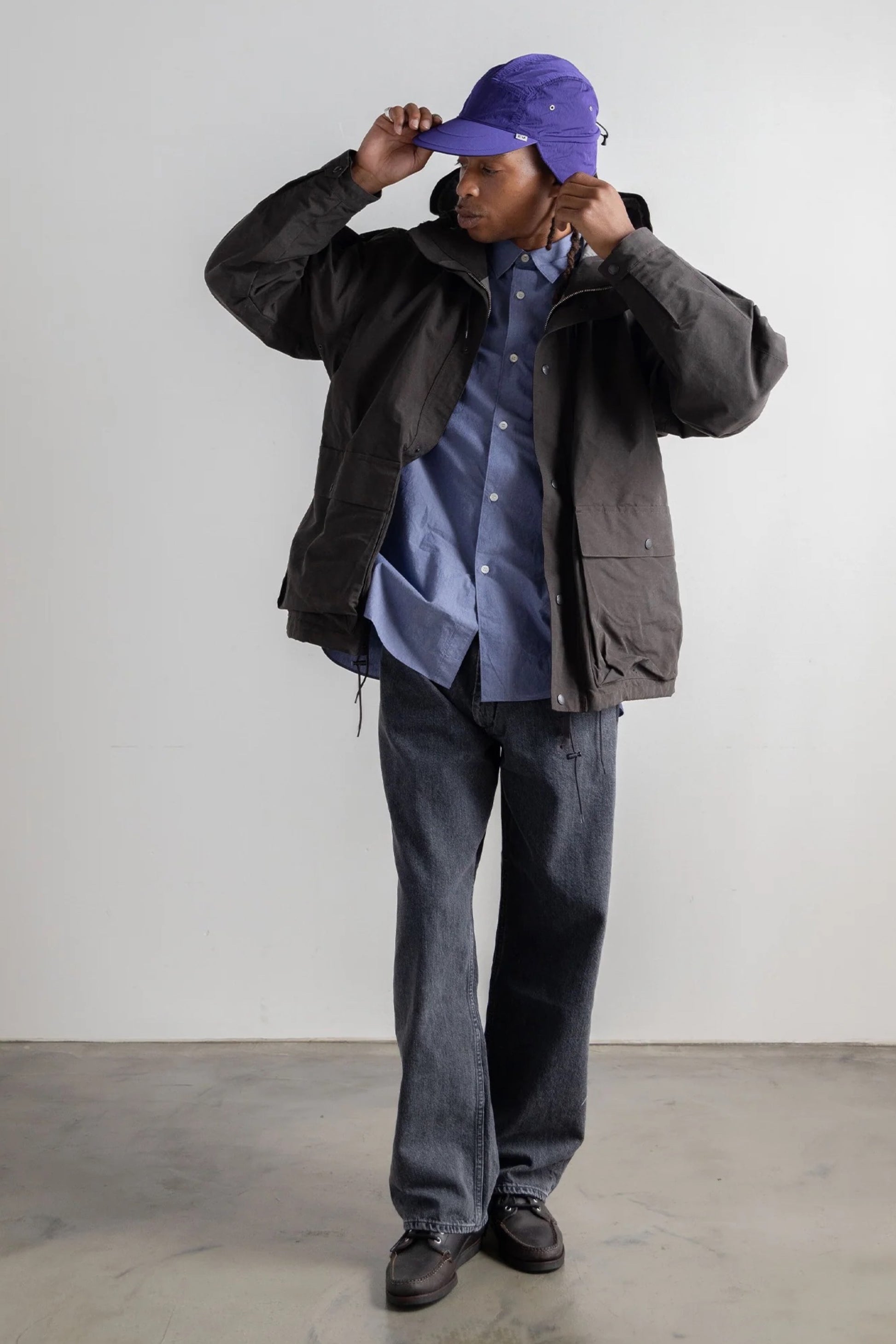 Ends And Means - Polar Ear Flap Cap (Purple)