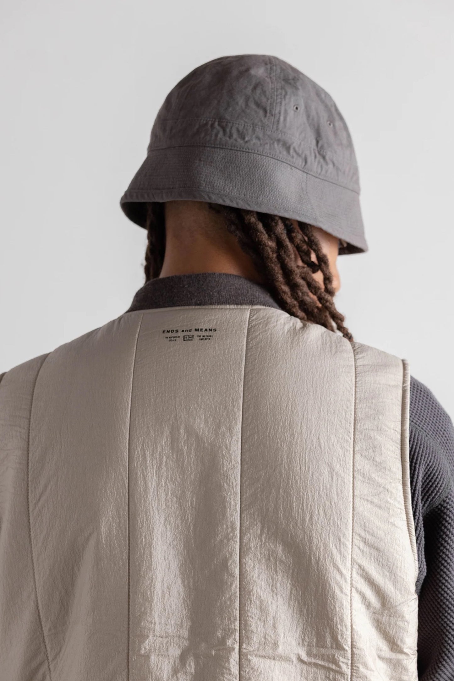 Ends And Means - Quilting Vest (Seaweed)