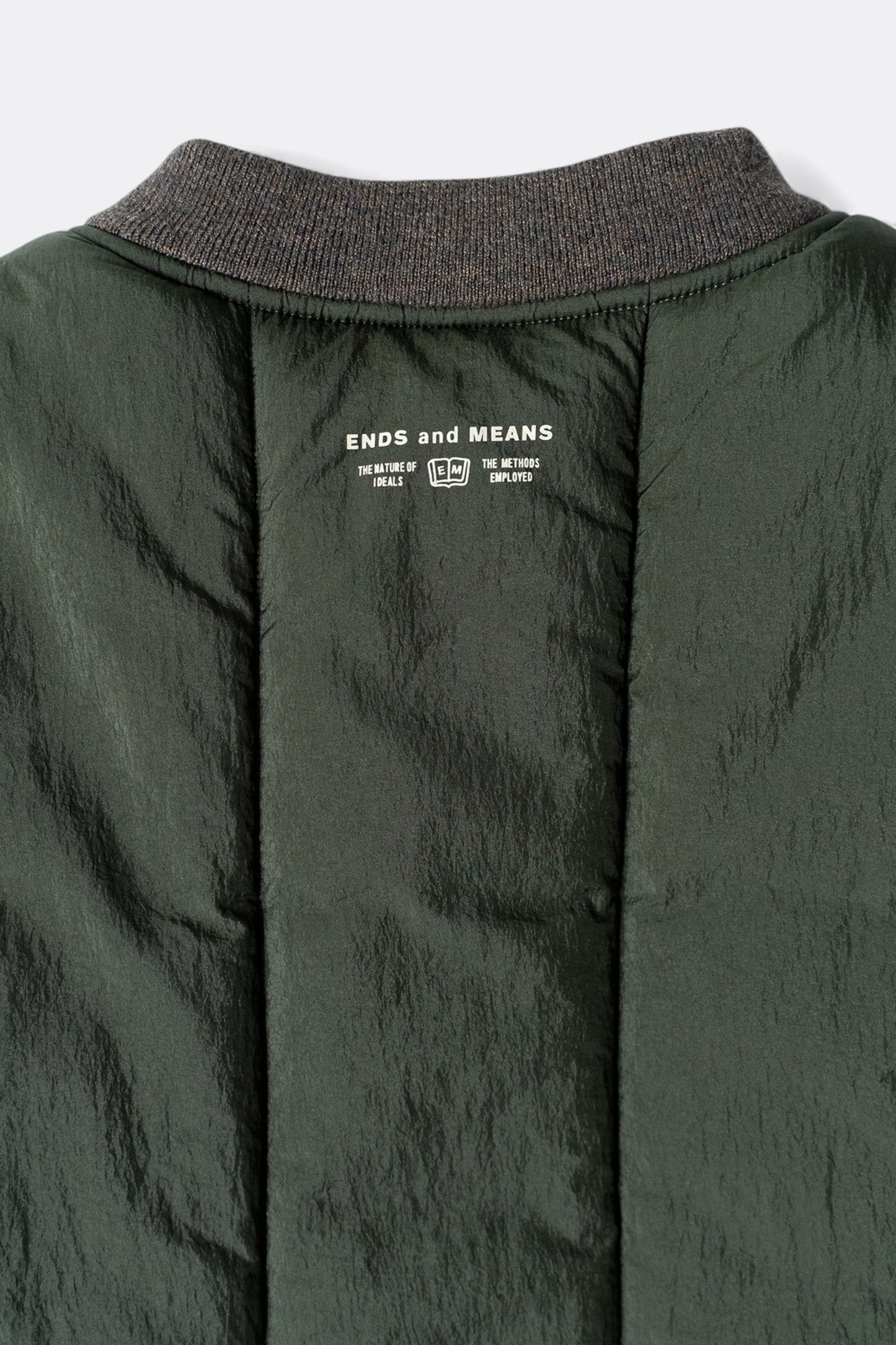 Ends And Means - Quilting Vest (Seaweed)