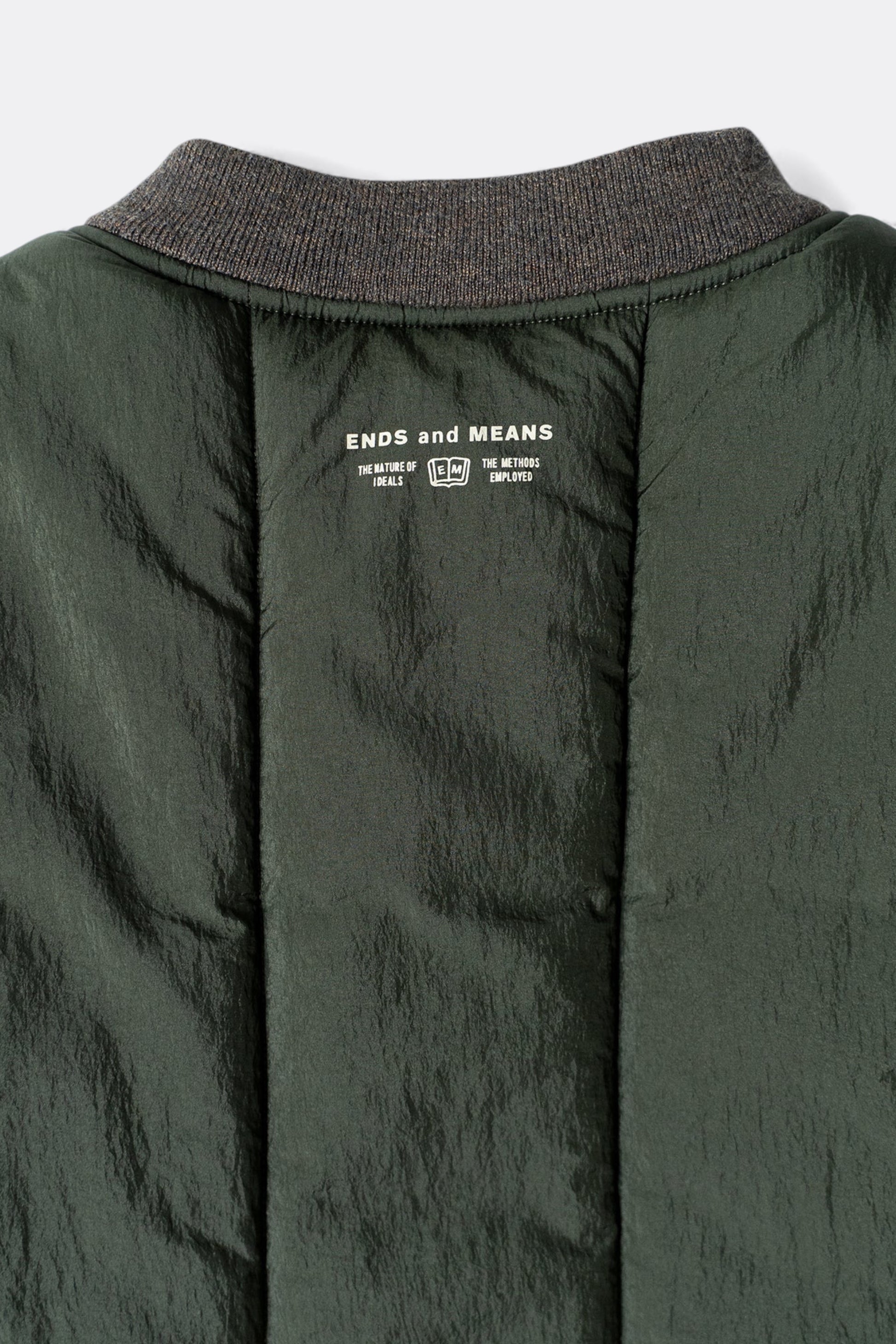 Ends And Means - Quilting Vest (Seaweed)