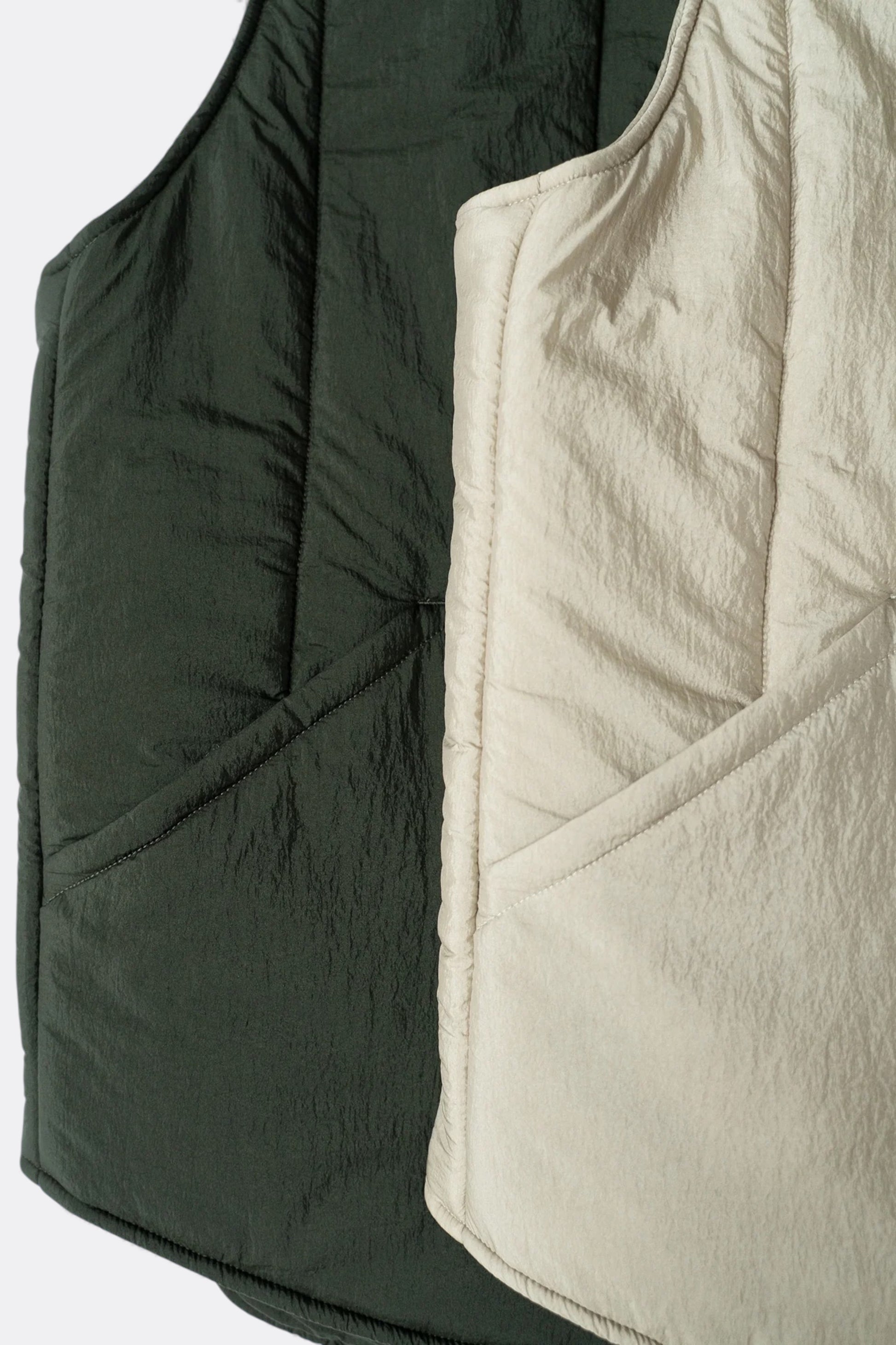 Ends And Means - Quilting Vest (Seaweed)