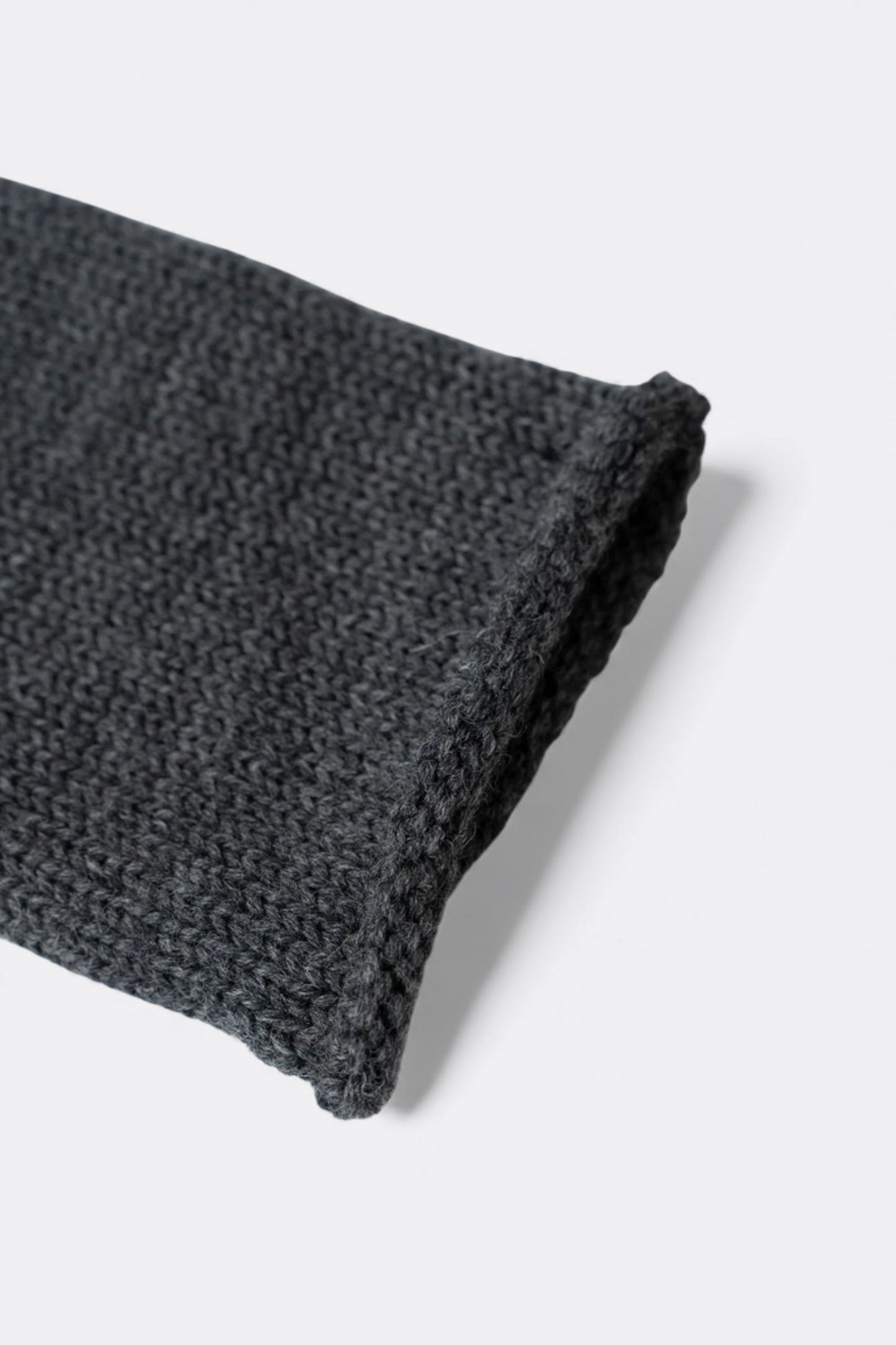 Ends And Means - Roll Neck Knit (Mix Charcoal Brown)