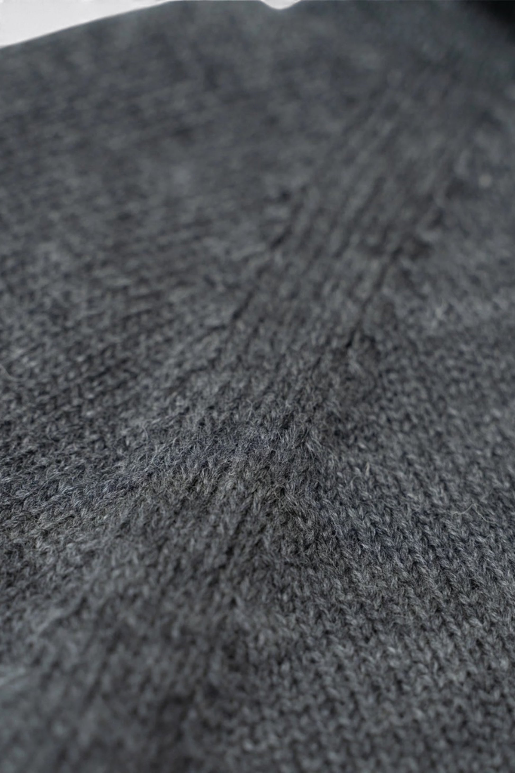 Ends And Means - Roll Neck Knit (Mix Charcoal Brown)