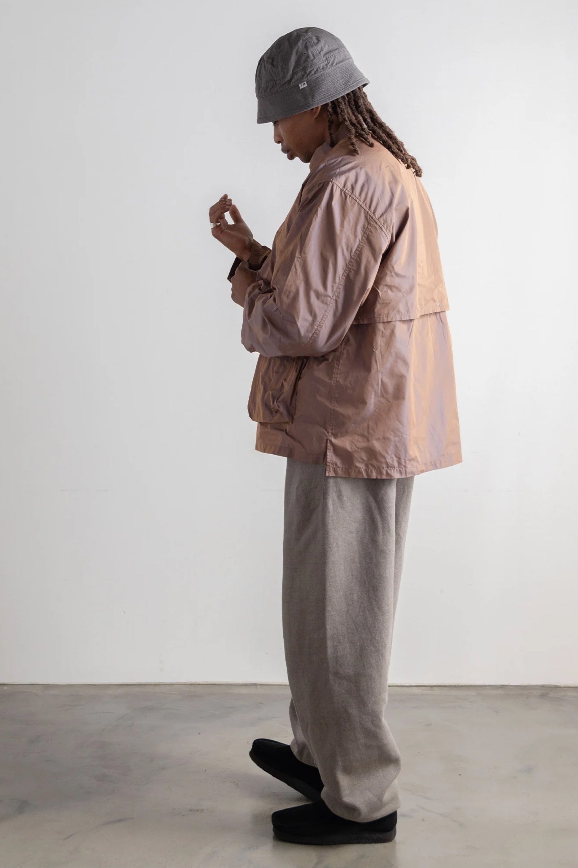 Ends And Means - Utility Light Shirts Jacket (Olive)