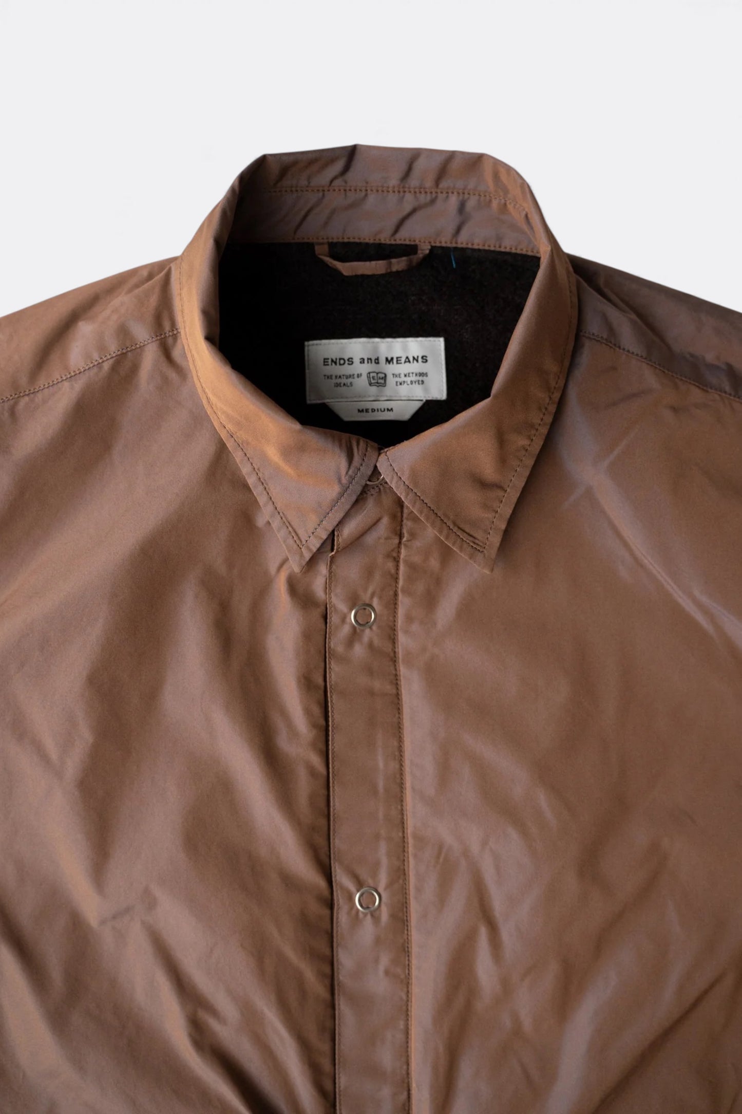 Ends And Means - Utility Light Shirts Jacket (Olive)