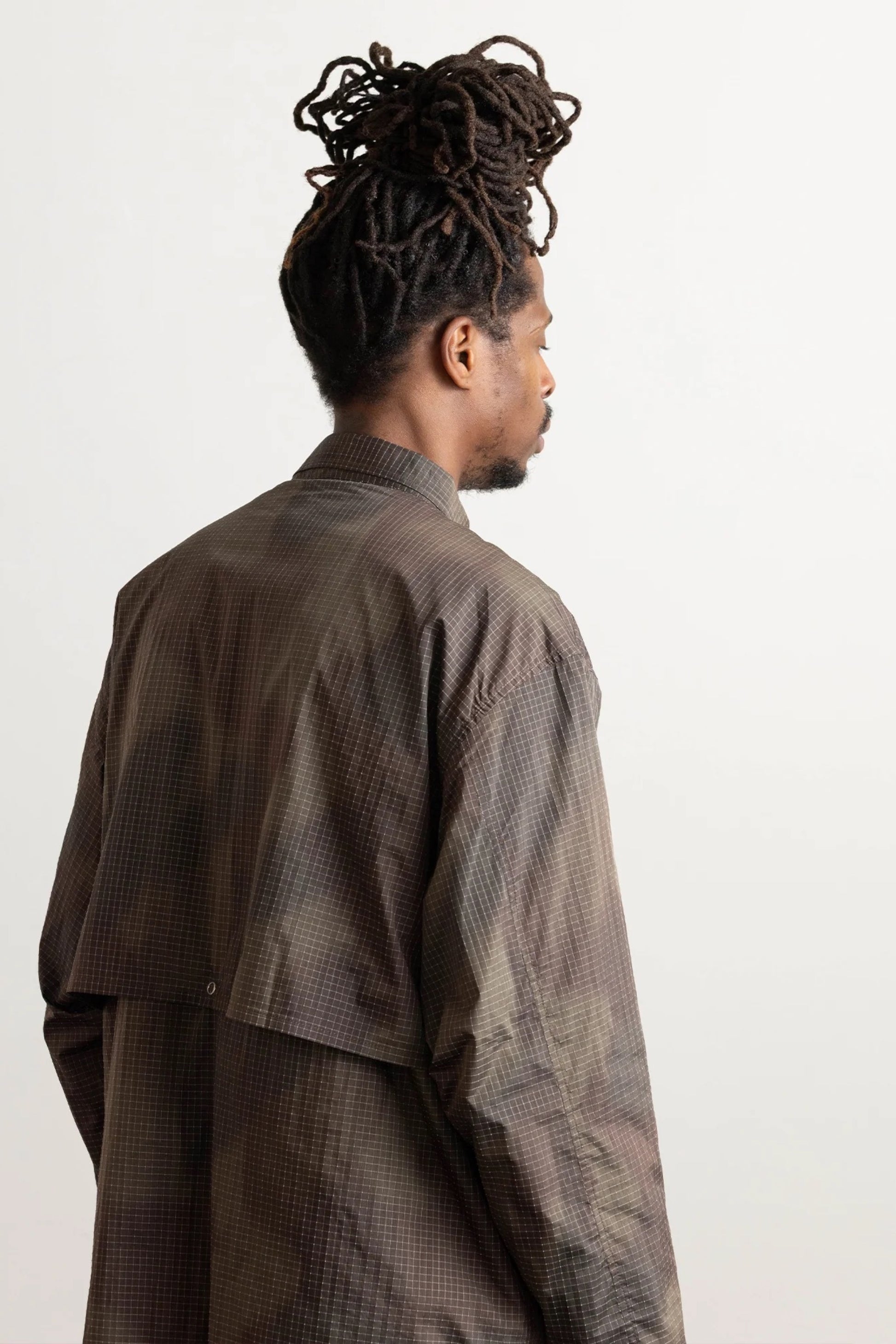 Ends And Means Utility Shirt Jacket Camo | Veste Ripstop Nylon Polyester Made in Japan | Edgar Bdx