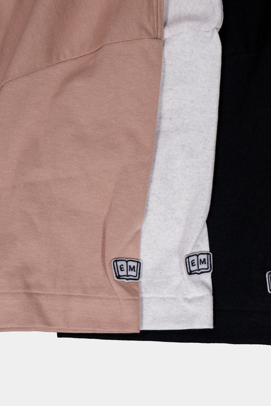 Ends And Means VOE Tee Black | T-Shirt Coton Imprimé Boxy Made in Japan | Edgar Bdx