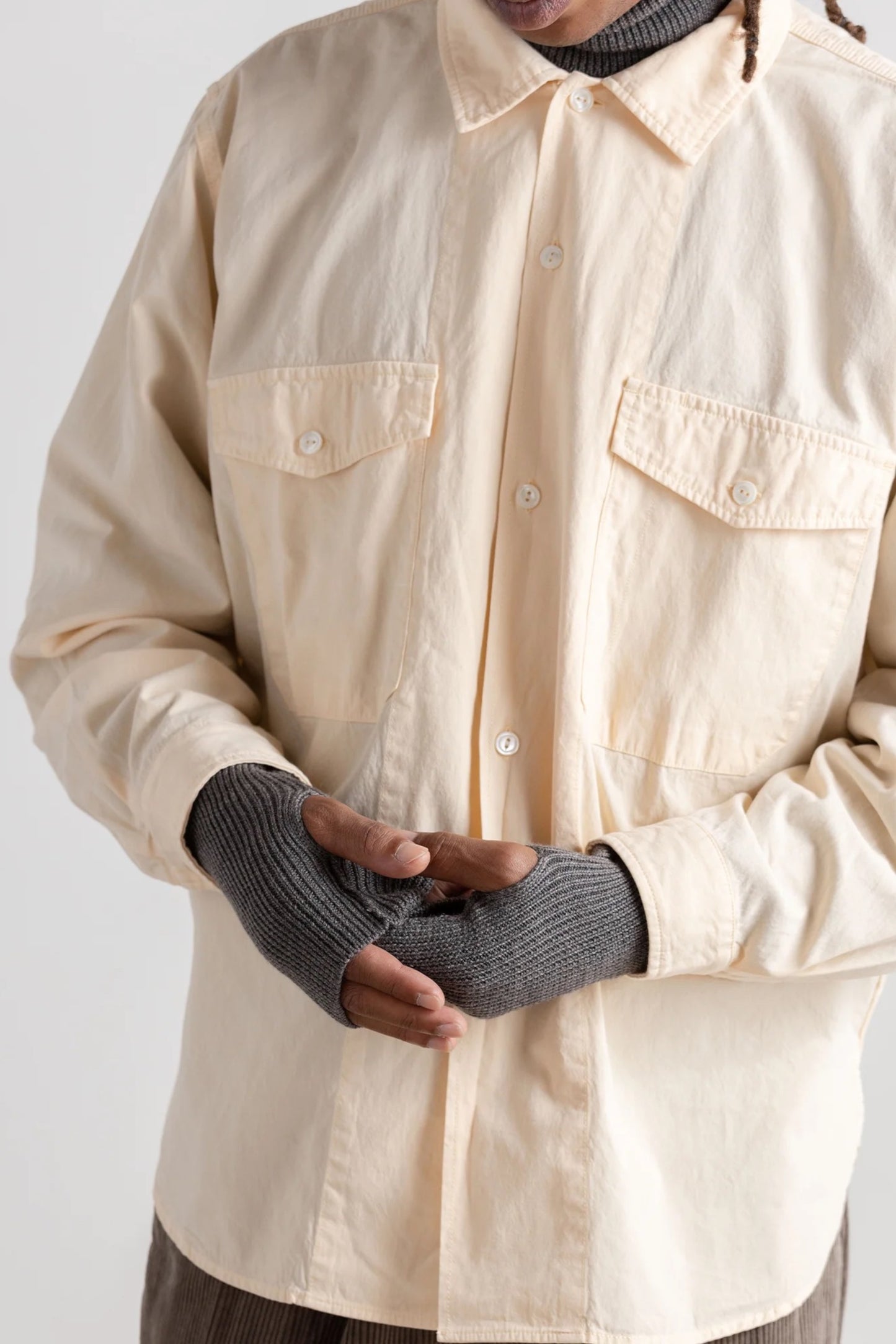 Ends And Means - Work Shirt (Egg)