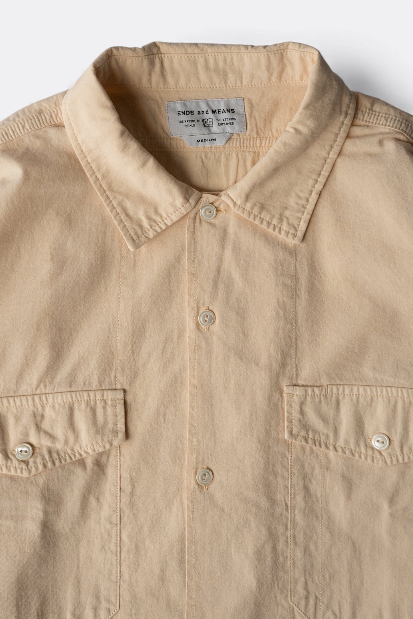 Ends And Means - Work Shirt (Egg)