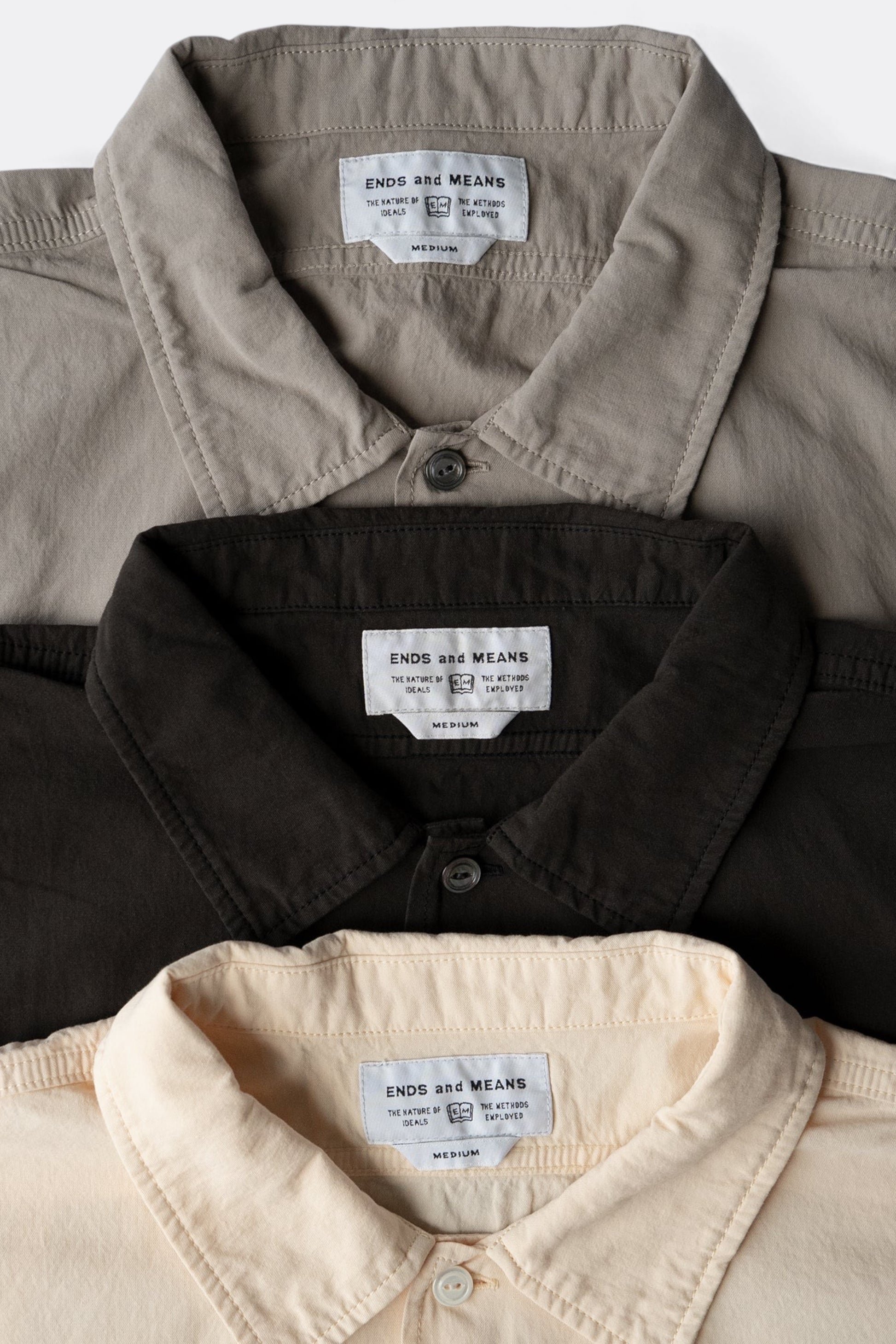 Ends And Means - Work Shirt (Egg)